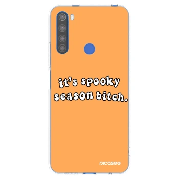 Picasee silikónový prehľadný obal pre Xiaomi Redmi Note 8T - Spooky season