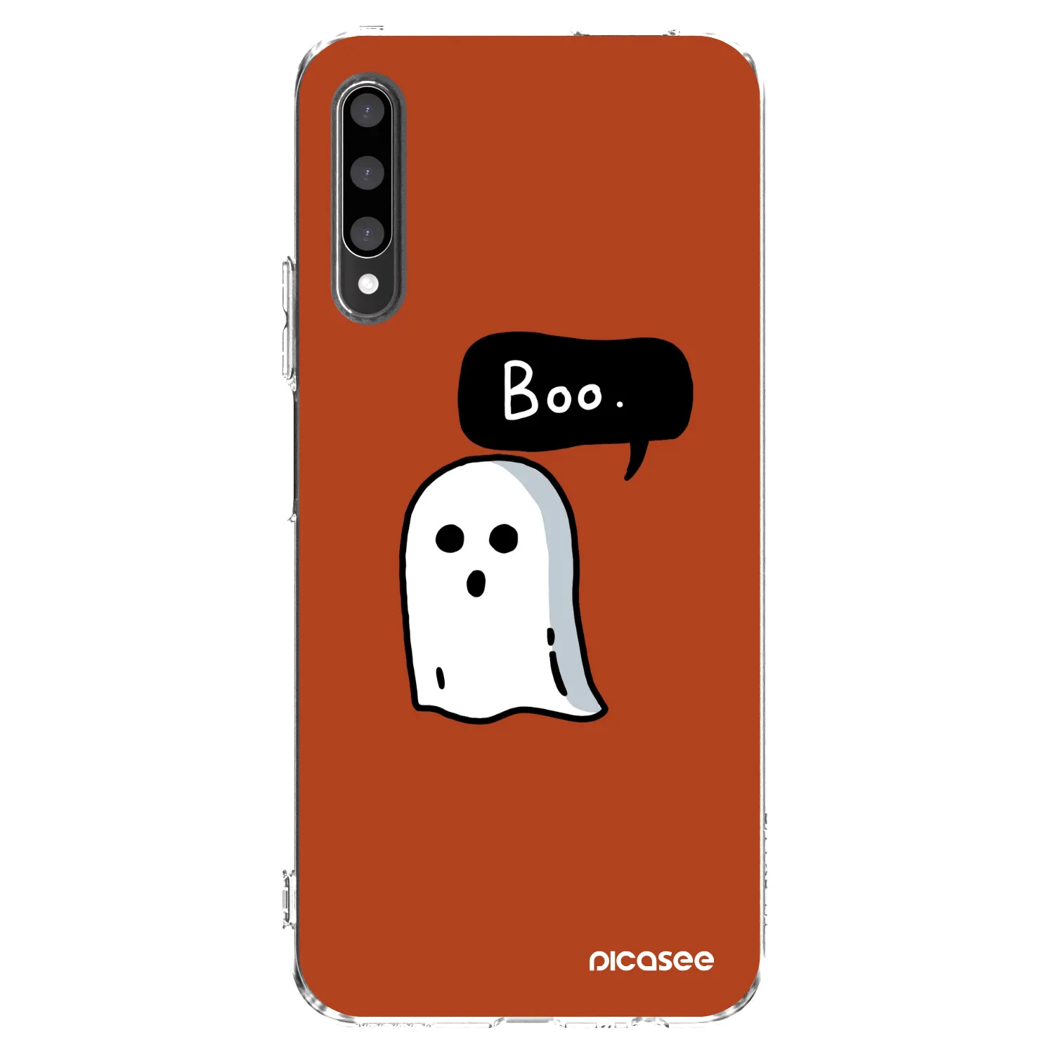 Picasee silikónový prehľadný obal pre Honor 9X Pro - Boo