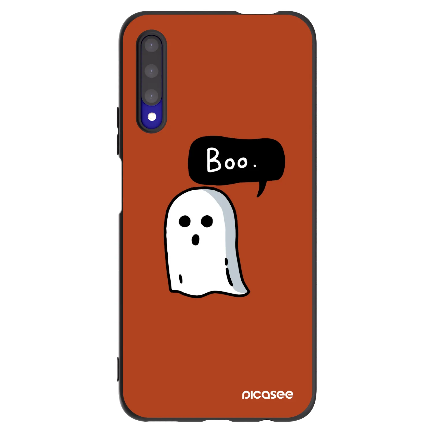 Picasee silikónový čierny obal pre Honor 9X Pro - Boo