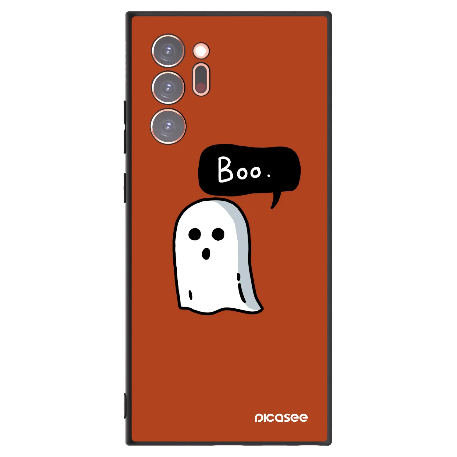 Picasee silikónový čierny obal pre Samsung Galaxy Note 20 Ultra - Boo
