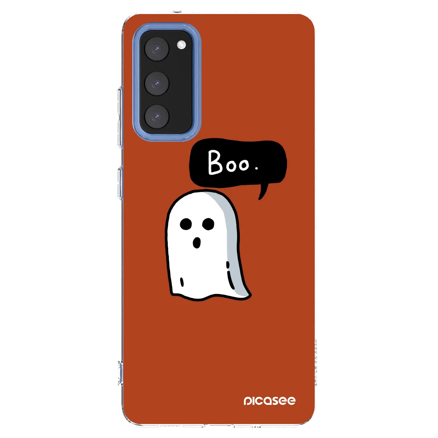 Picasee silikónový prehľadný obal pre Samsung Galaxy S20 FE - Boo