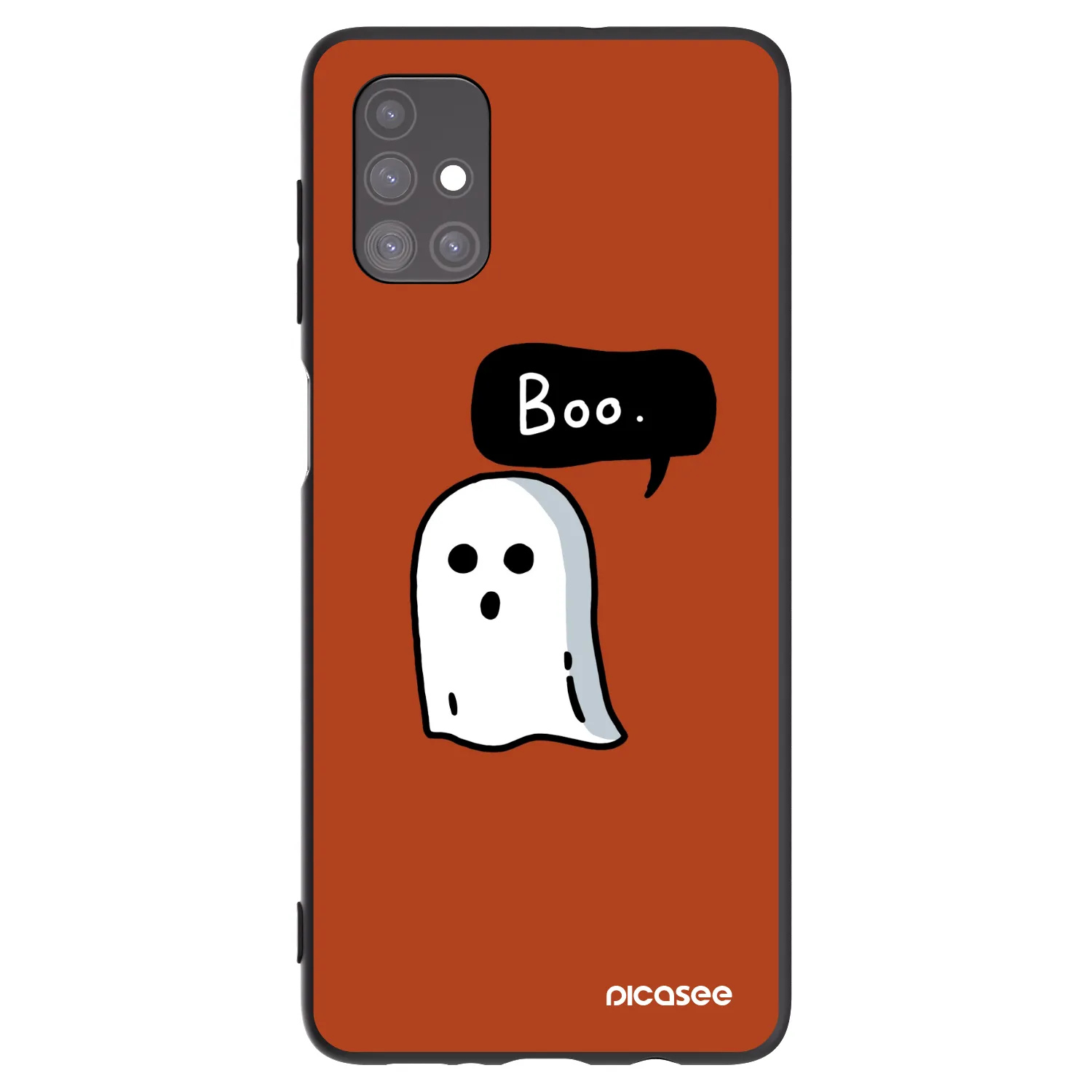 Picasee silikónový čierny obal pre Samsung Galaxy M51 M515F - Boo