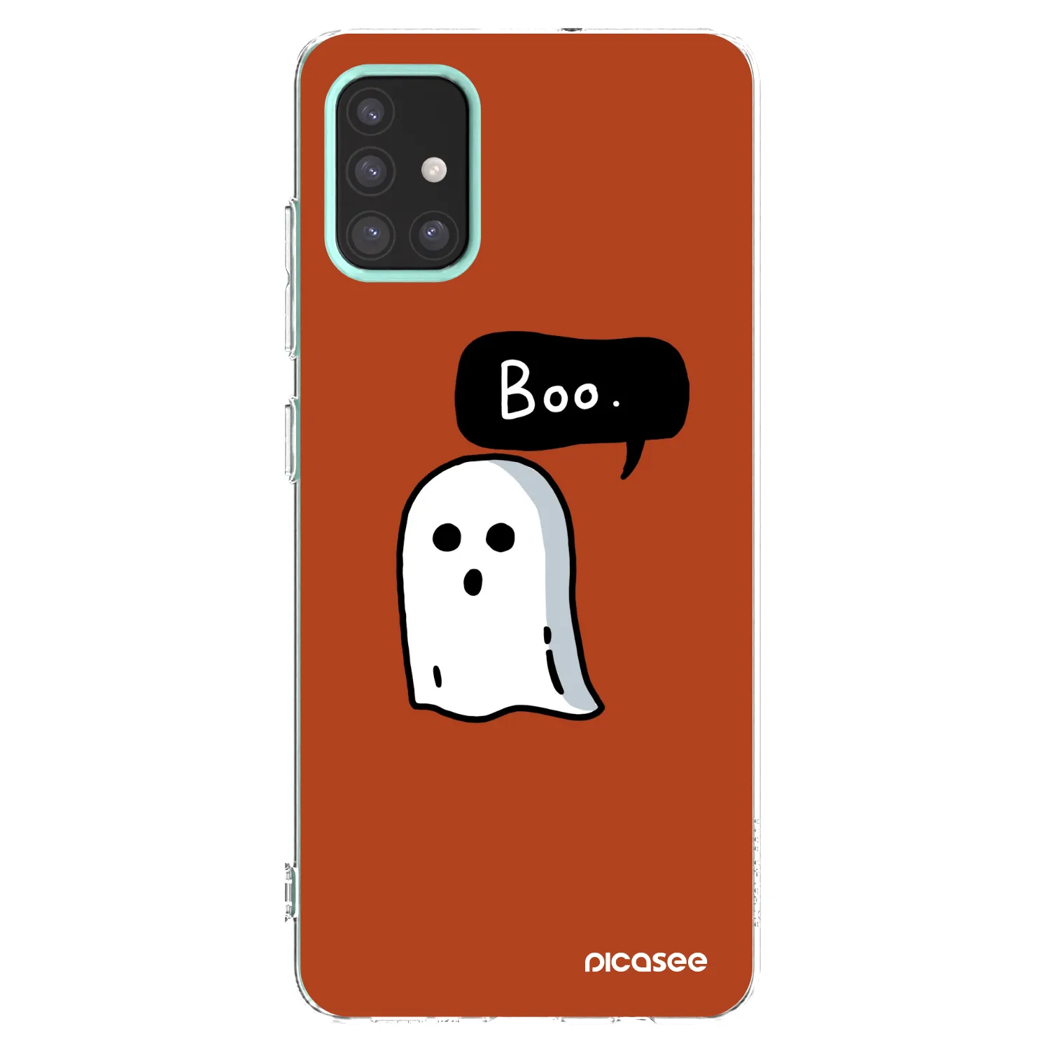 Picasee silikónový prehľadný obal pre Samsung Galaxy M31s - Boo