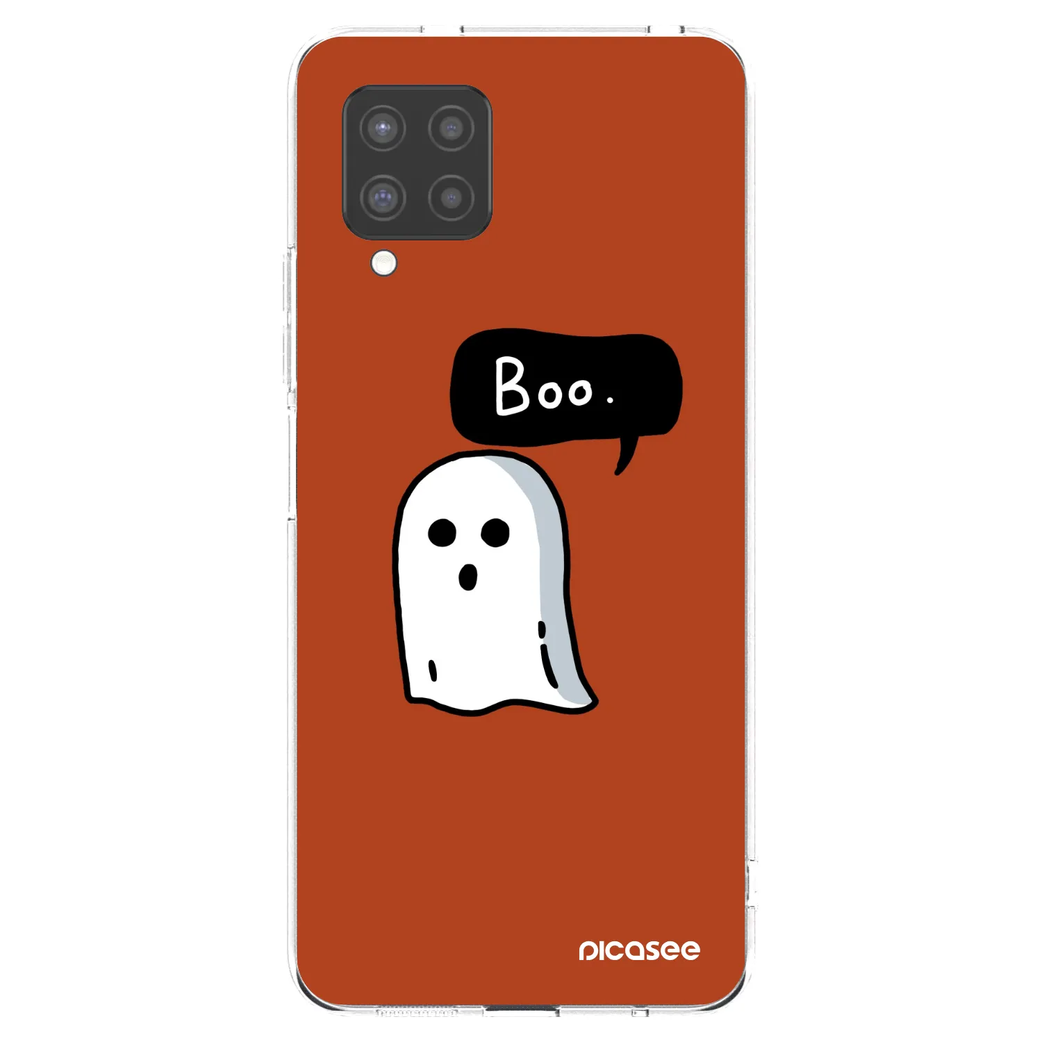 Picasee silikónový prehľadný obal pre Samsung Galaxy A42 A426B - Boo