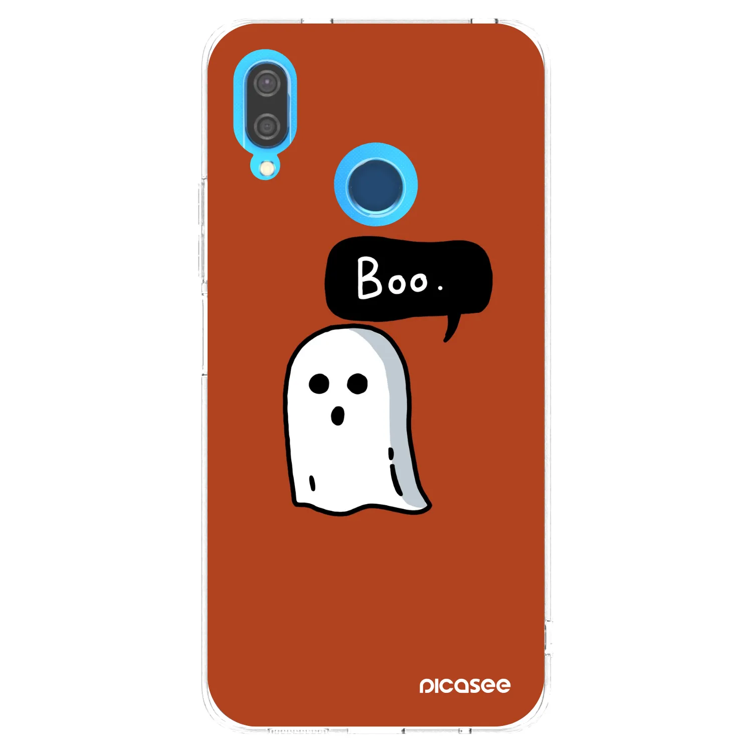 Picasee silikónový prehľadný obal pre Huawei P20 Lite - Boo