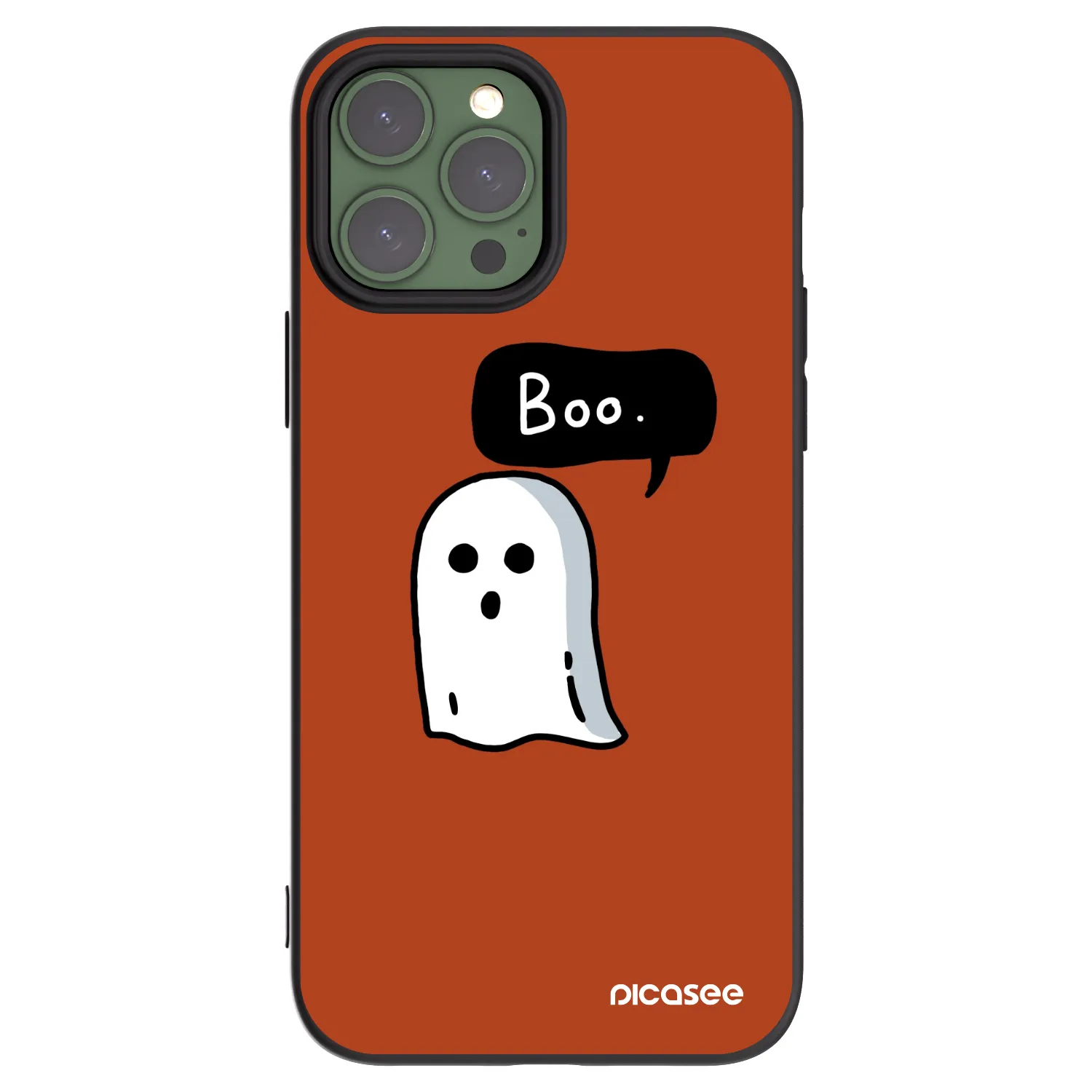 Picasee silikónový čierny obal pre Apple iPhone 13 Pro Max - Boo
