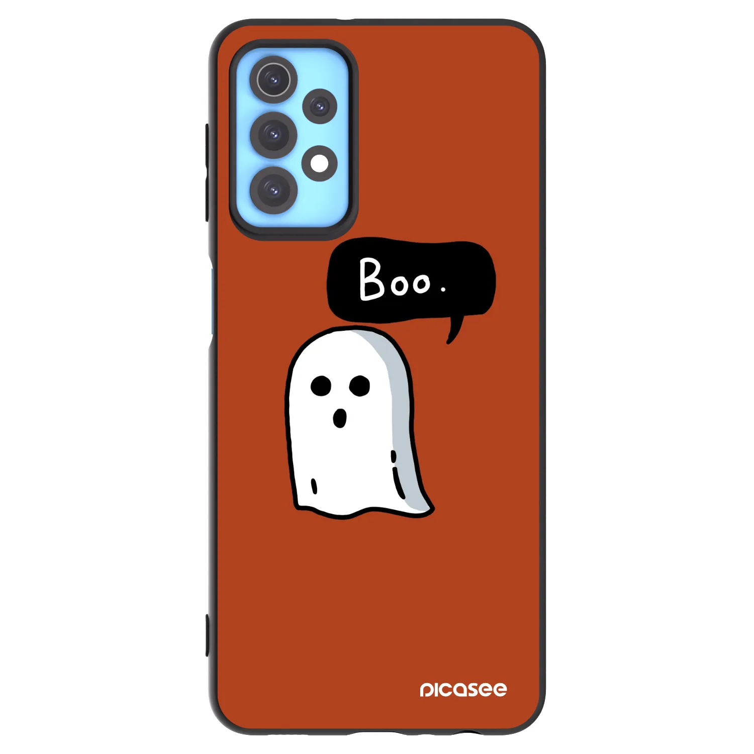 Picasee silikónový čierny obal pre Samsung Galaxy A32 4G SM-A325F - Boo