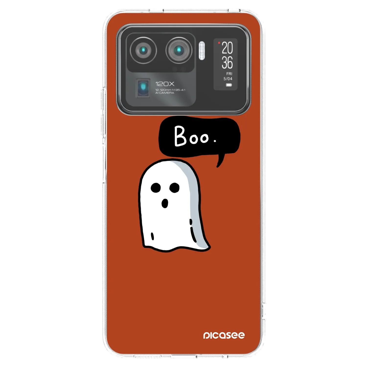 Picasee silikónový prehľadný obal pre Xiaomi Mi 11 Ultra - Boo