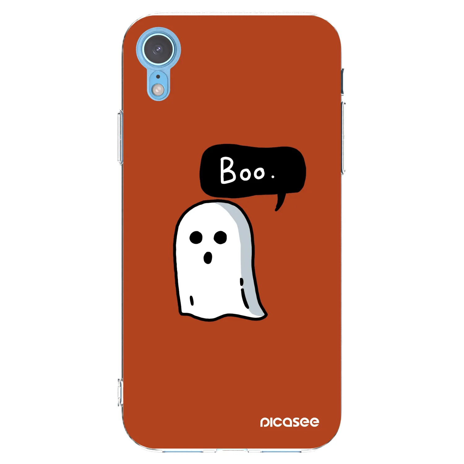 Picasee silikónový prehľadný obal pre Apple iPhone XR - Boo