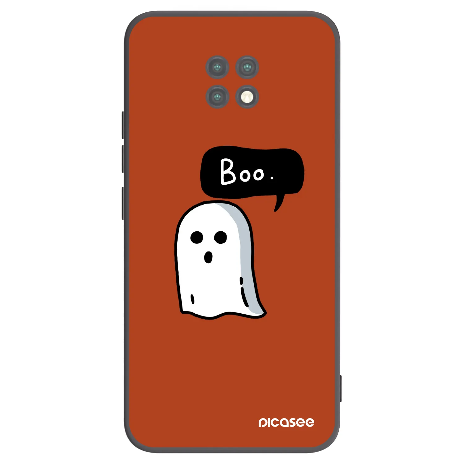 Picasee silikónový čierny obal pre Xiaomi Redmi Note 9T - Boo