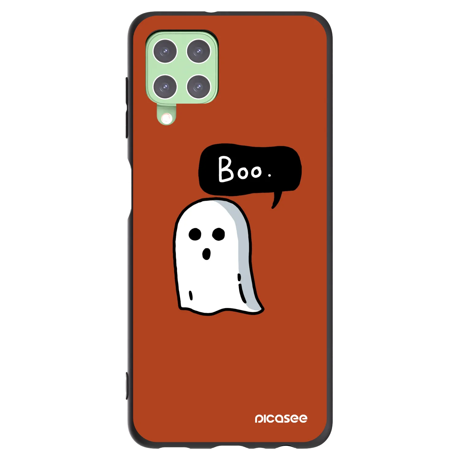 Picasee silikónový čierny obal pre Samsung Galaxy A22 A225F 4G - Boo