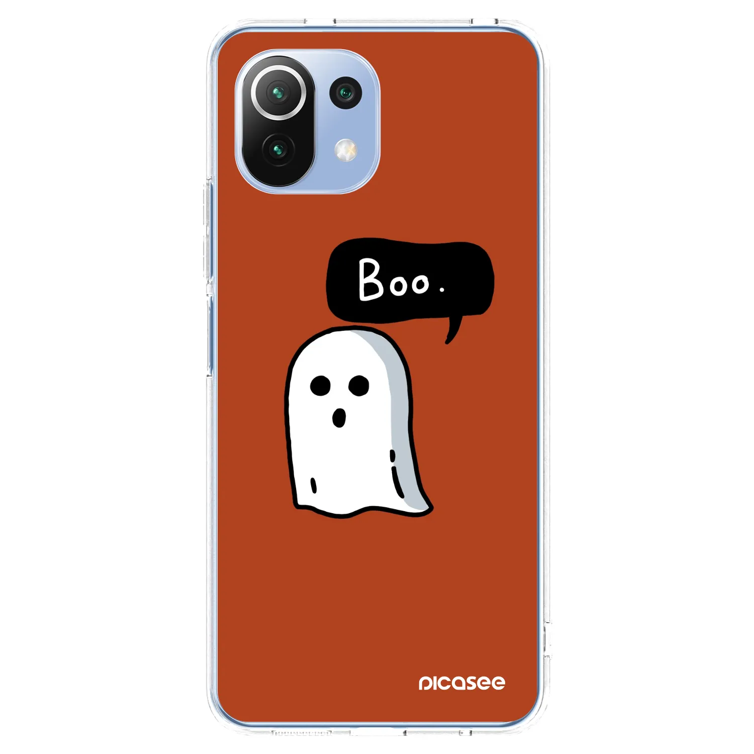 Picasee silikónový prehľadný obal pre Xiaomi 11 Lite 5G NE - Boo