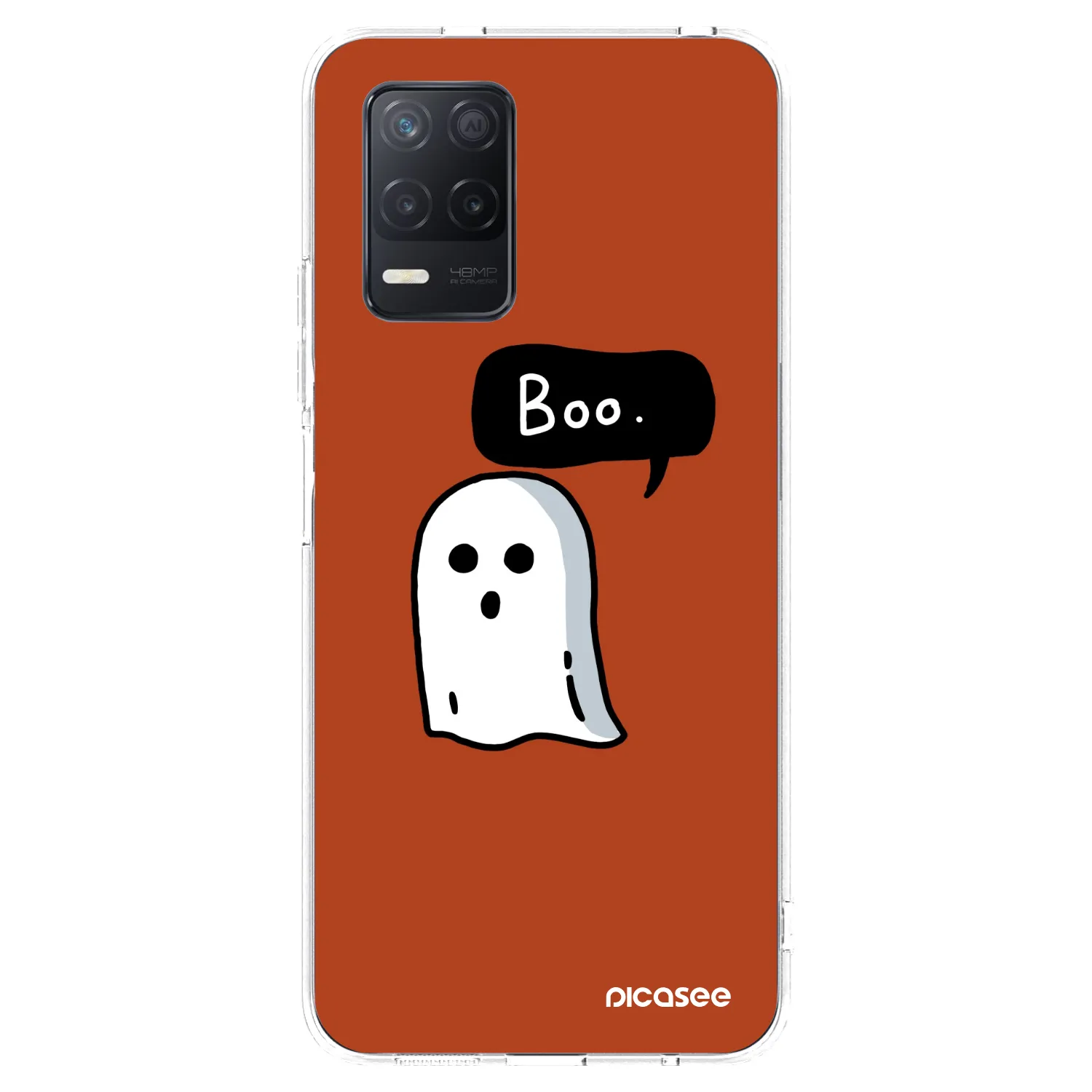 Picasee silikónový prehľadný obal pre Realme 8 5G - Boo