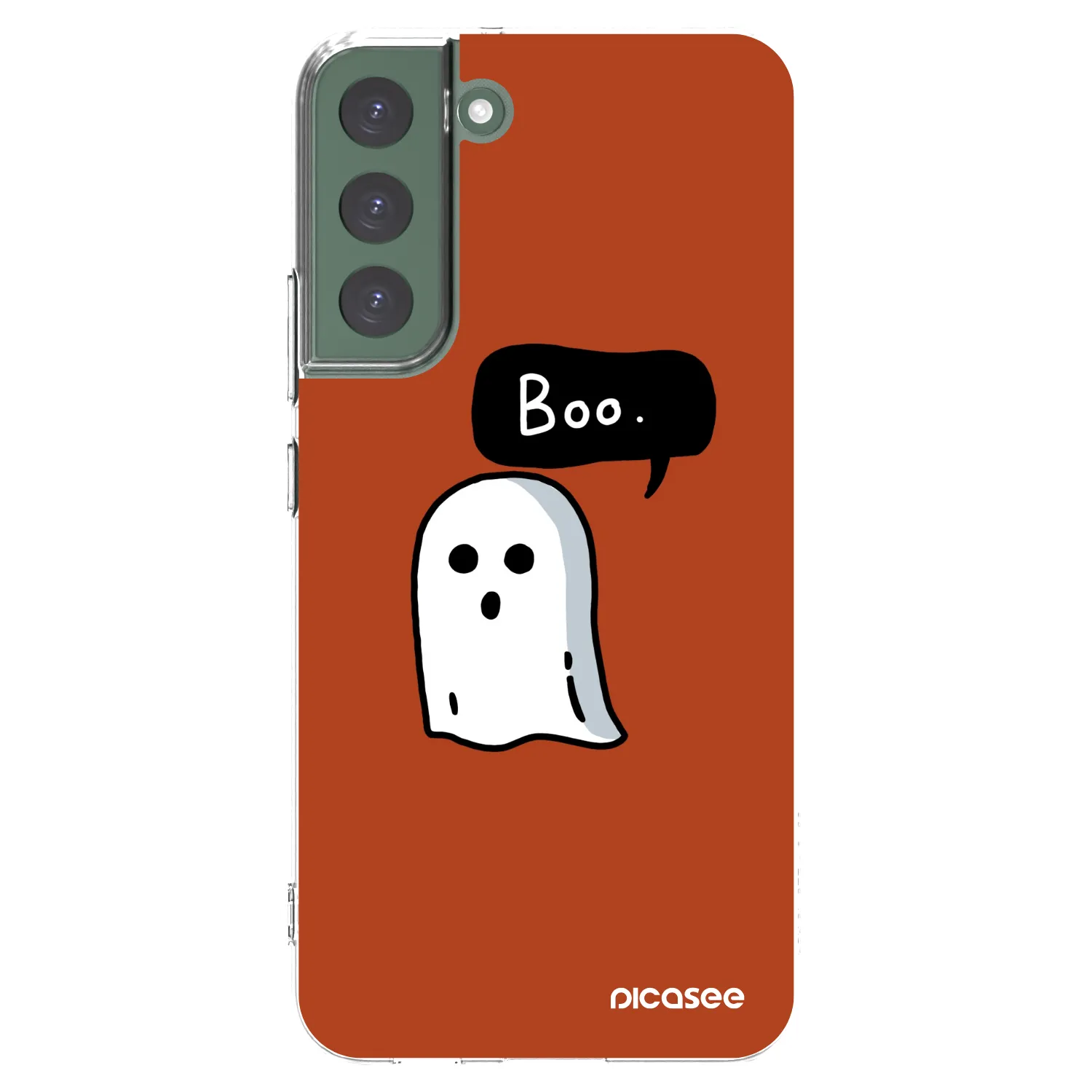 Picasee silikónový prehľadný obal pre Samsung Galaxy S22+ 5G - Boo