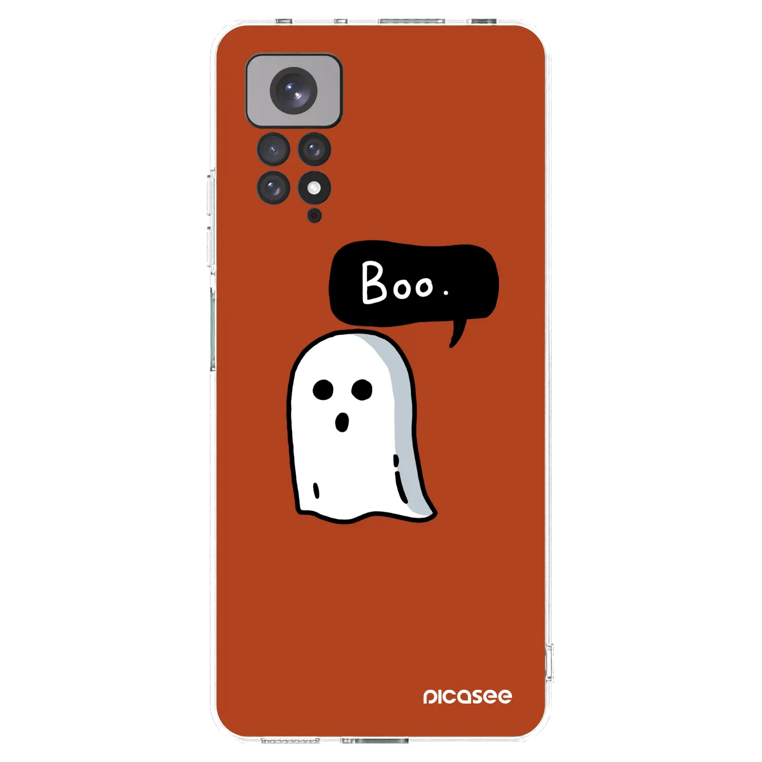 Picasee silikónový prehľadný obal pre Xiaomi Redmi Note 11 - Boo