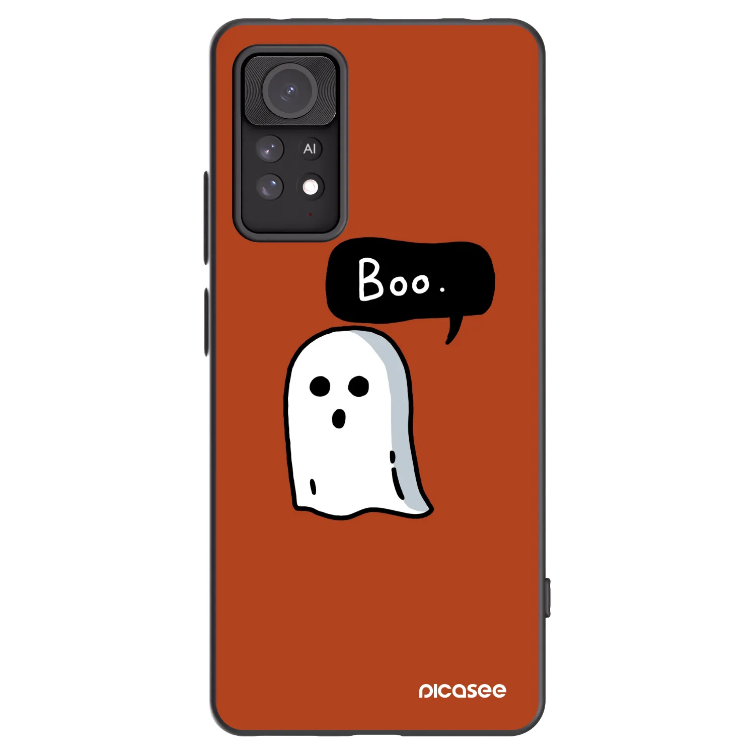 Picasee silikónový čierny obal pre Xiaomi Redmi Note 11 Pro 5G - Boo