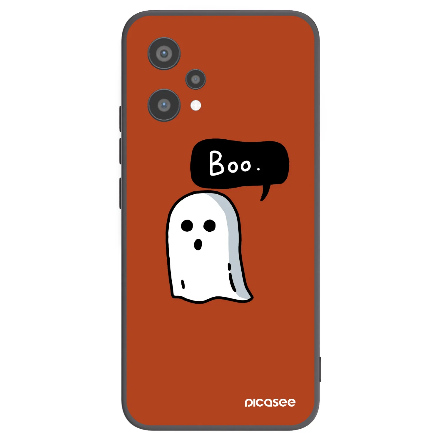 Picasee silikónový čierny obal pre Realme 9 Pro 5G - Boo