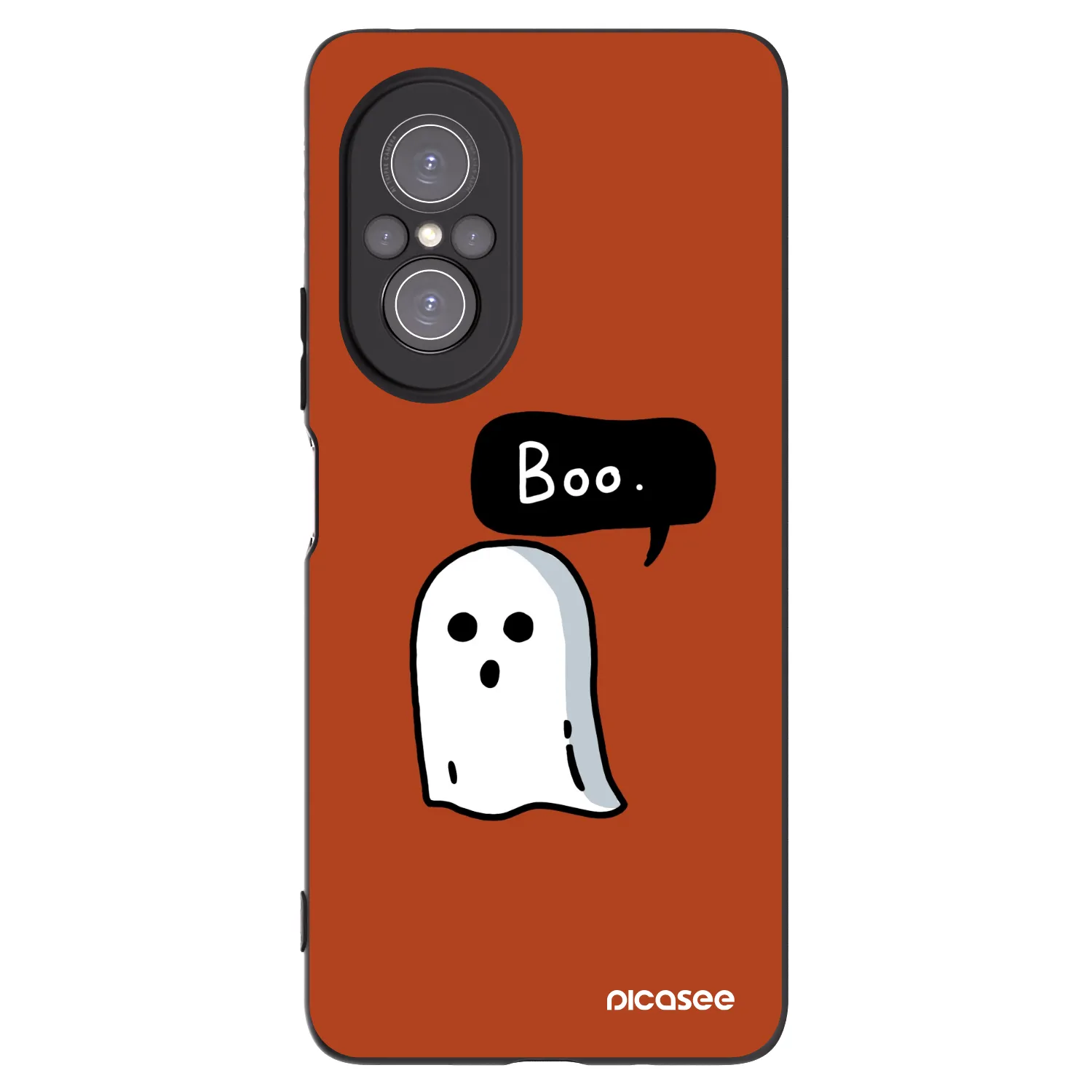 Picasee silikónový čierny obal pre Huawei Nova 9 SE - Boo