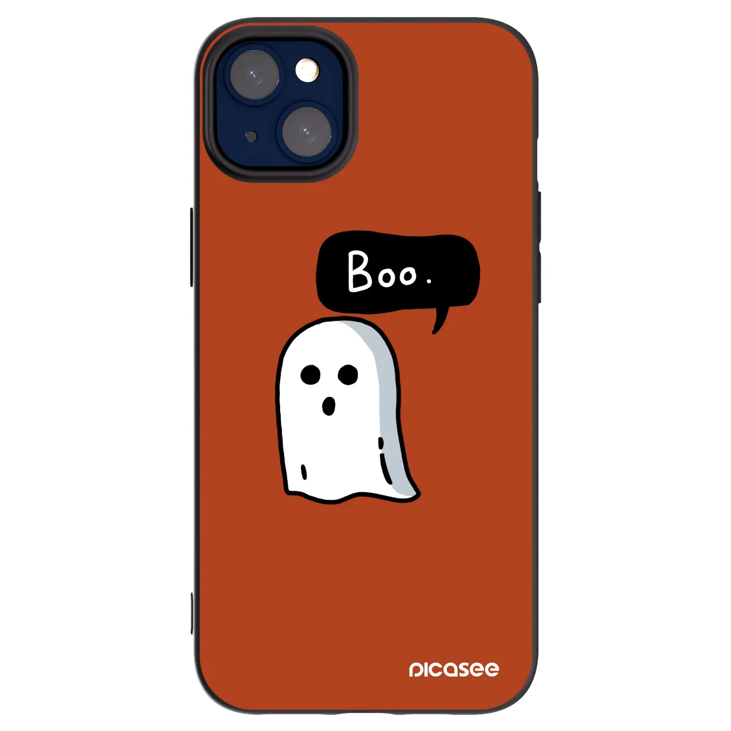 Picasee silikónový čierny obal pre Apple iPhone 14 Plus - Boo