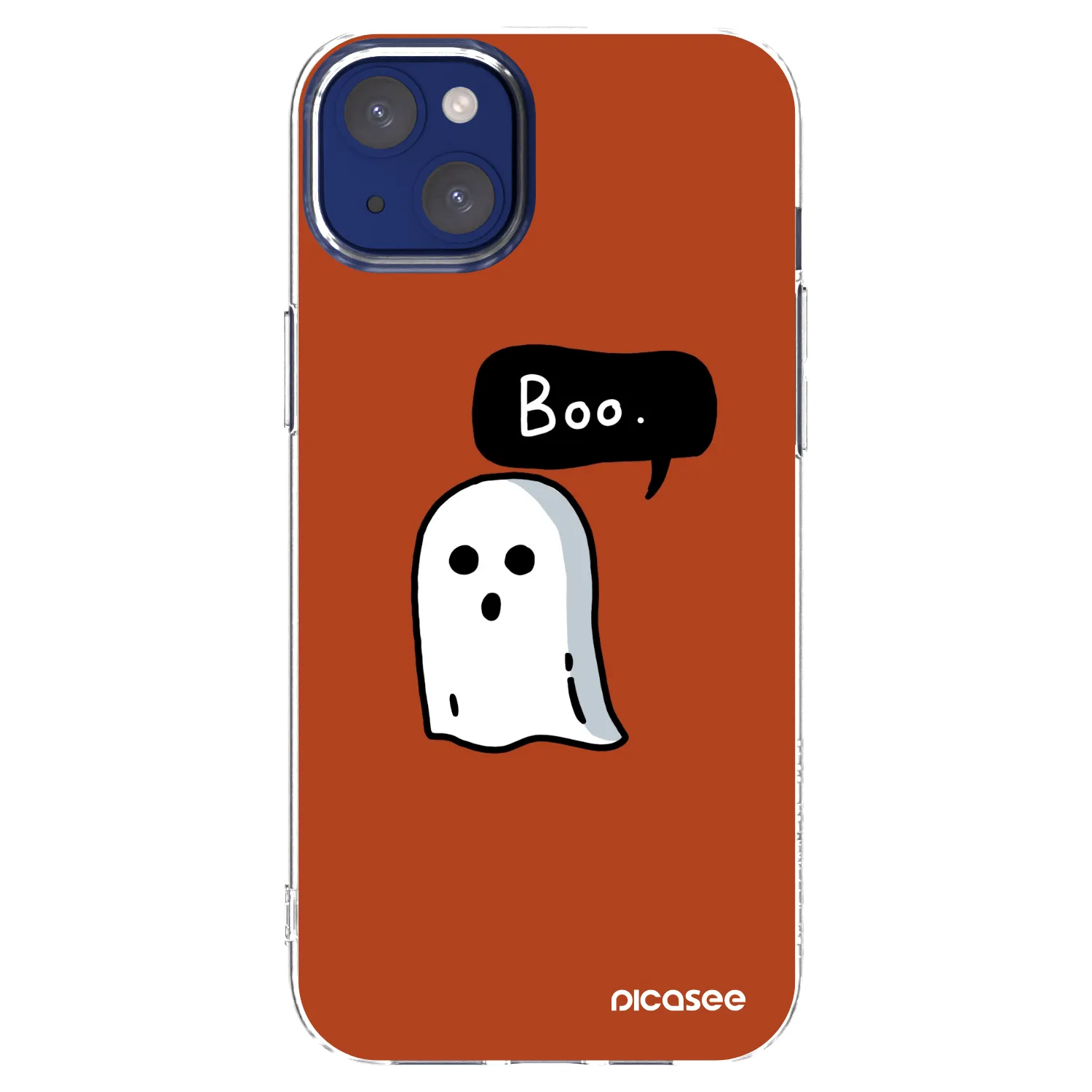 Picasee silikónový prehľadný obal pre Apple iPhone 14 Plus - Boo