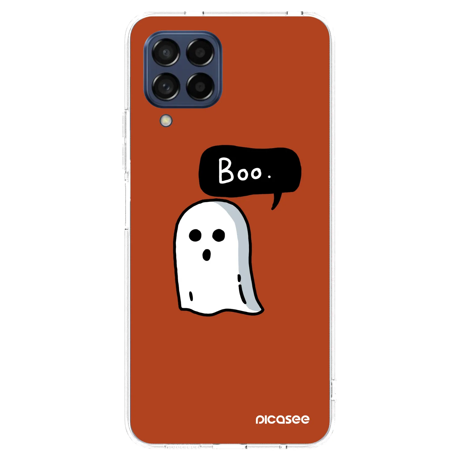 Picasee silikónový prehľadný obal pre Samsung Galaxy M53 5G - Boo