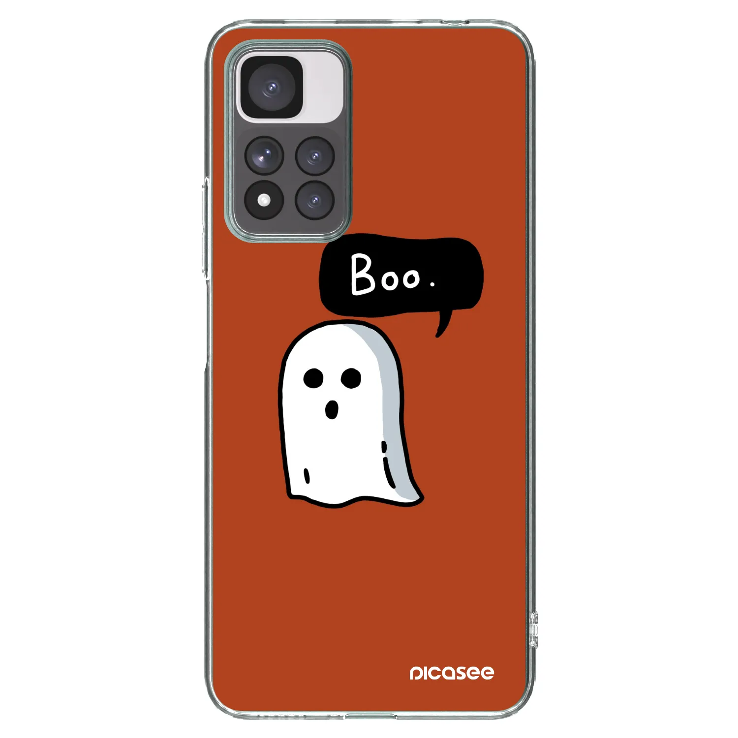 Picasee silikónový prehľadný obal pre Xiaomi Redmi Note 11 Pro+ 5G - Boo
