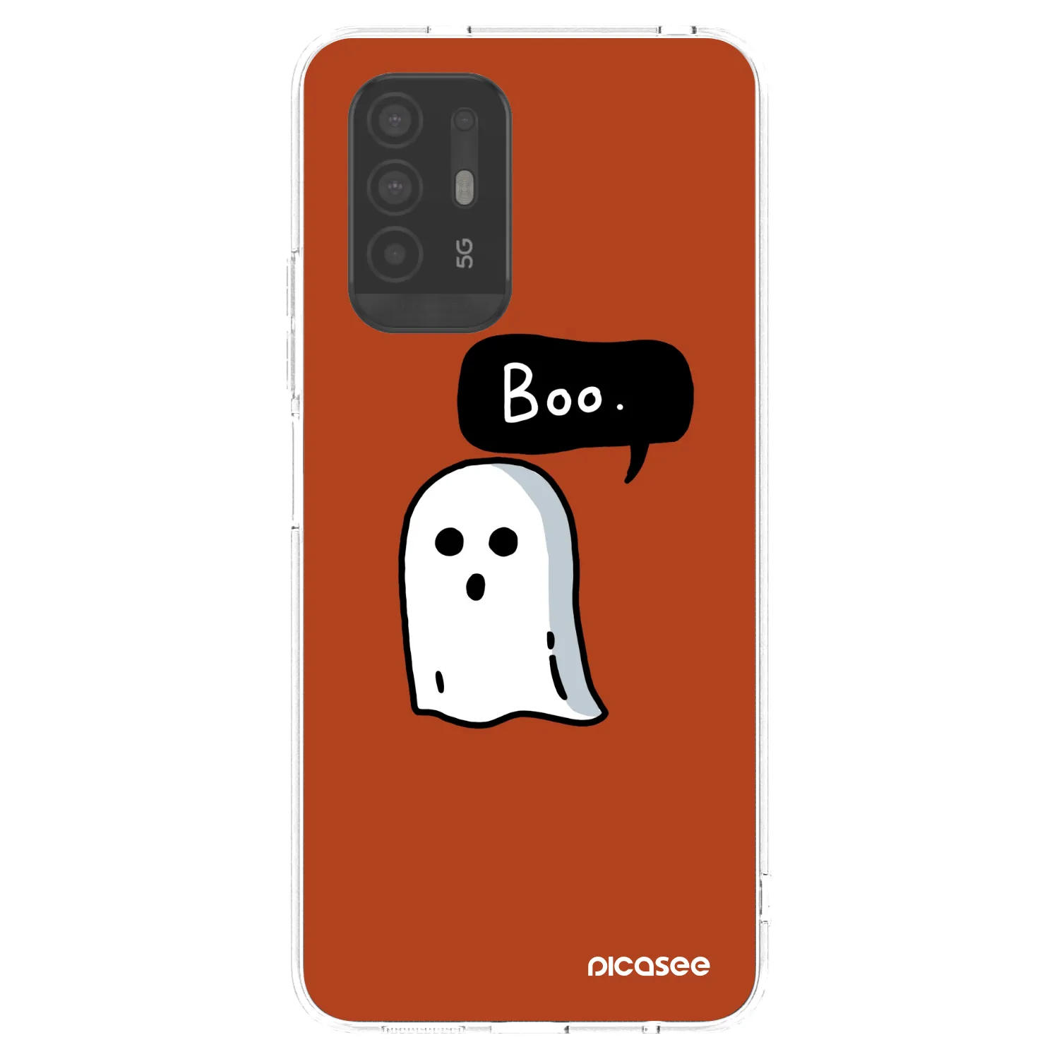 Picasee silikónový prehľadný obal pre OPPO A94 5G - Boo