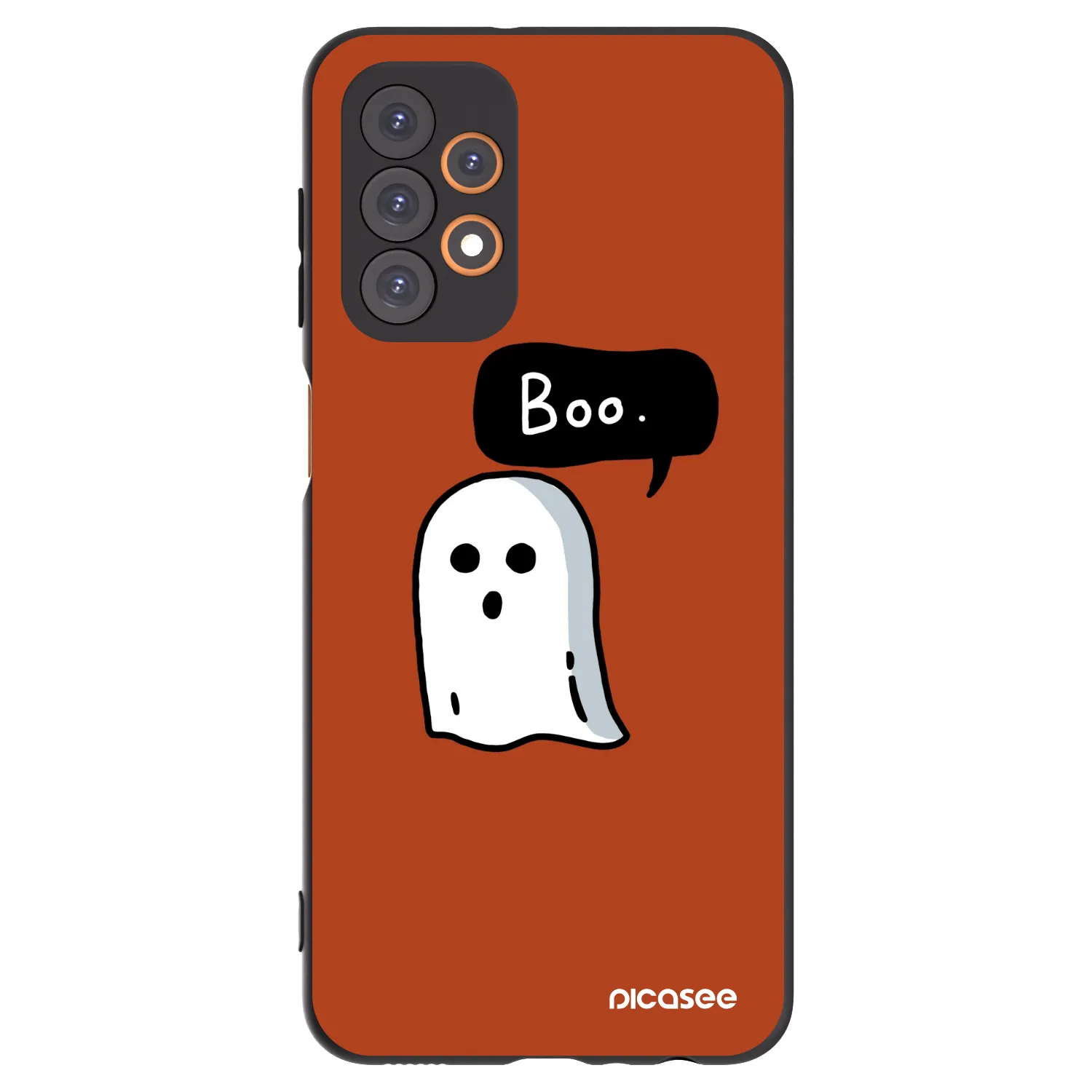 Picasee silikónový čierny obal pre Samsung Galaxy A23 A236B 5G - Boo