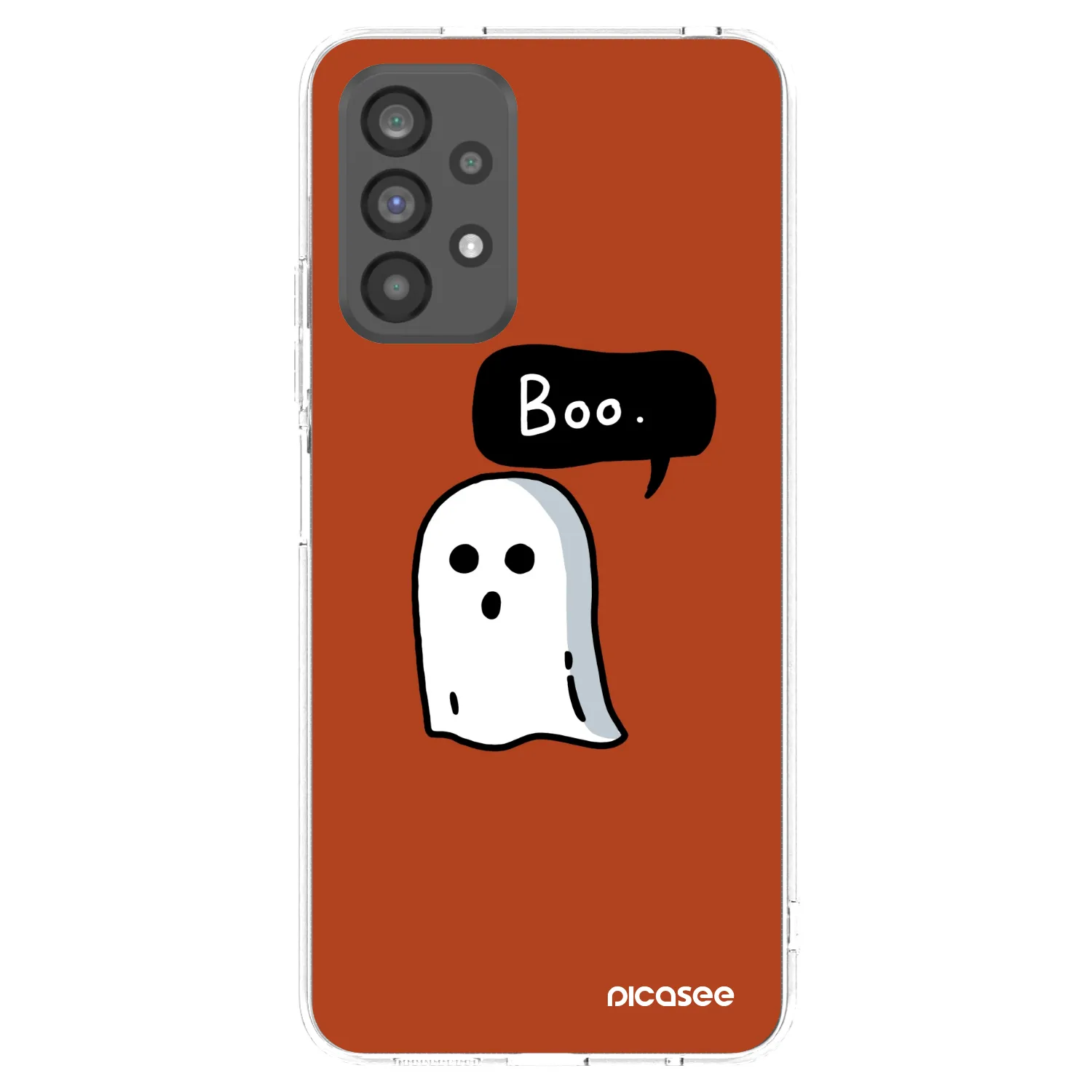 Picasee silikónový prehľadný obal pre Samsung Galaxy A73 5G - Boo