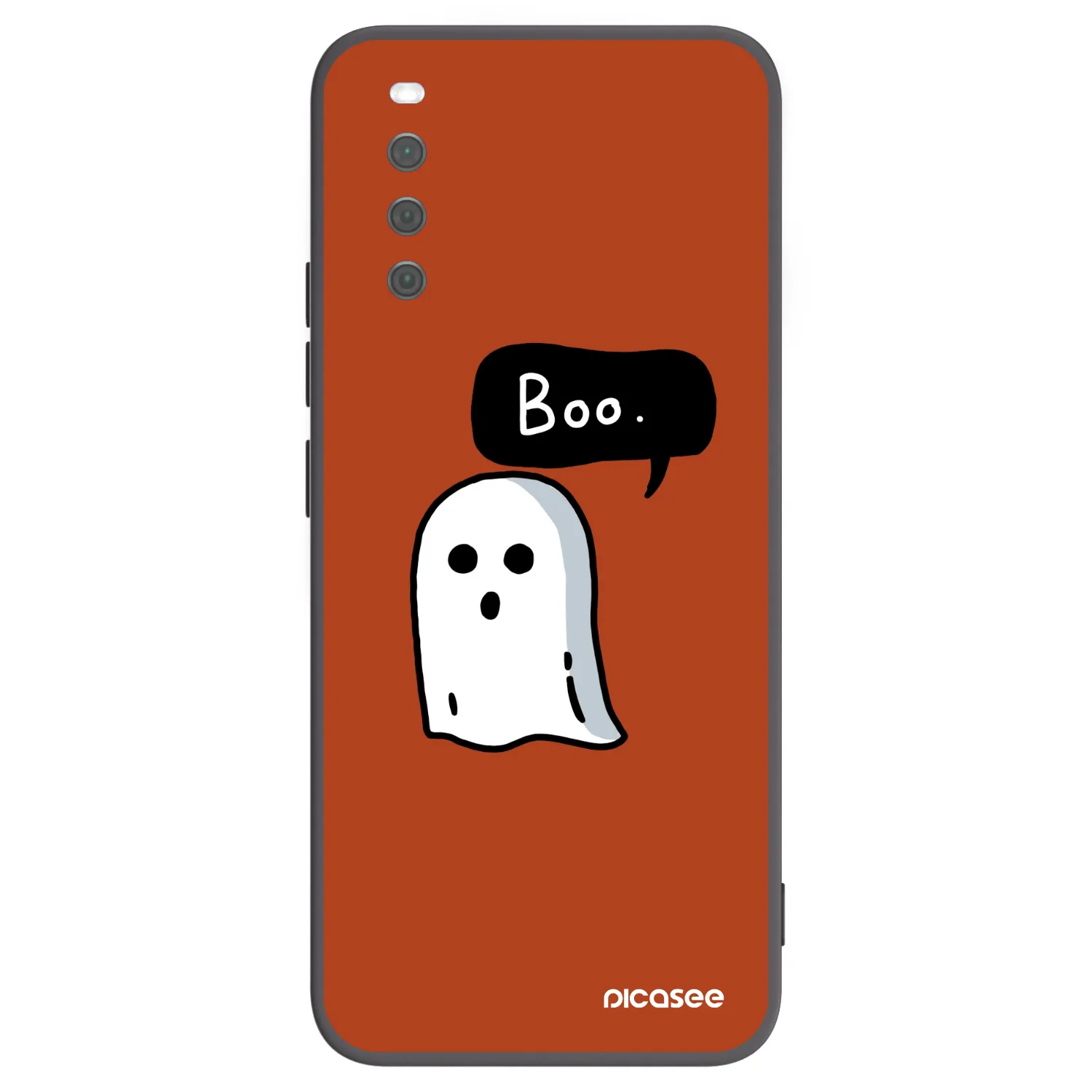 Picasee silikónový čierny obal pre Sony Xperia 10 III - Boo