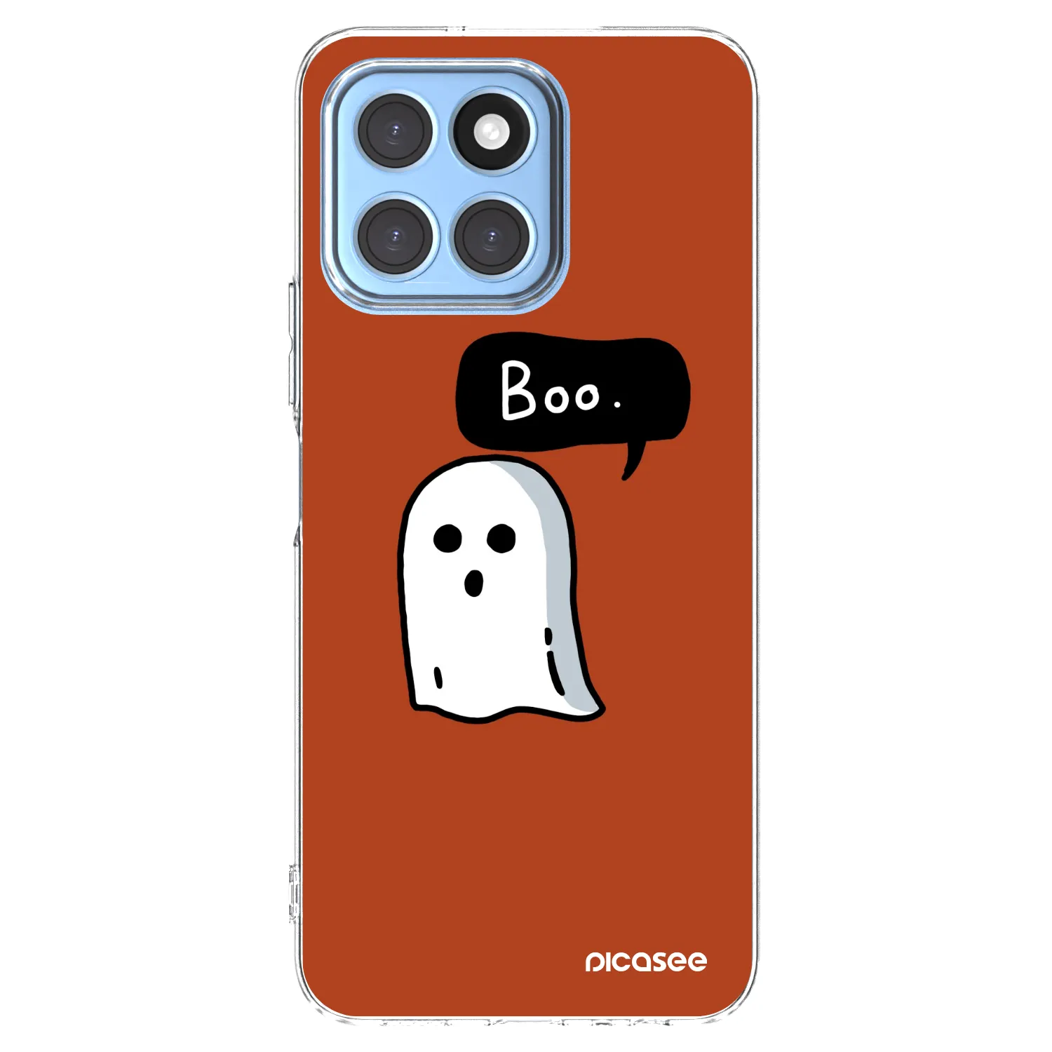 Picasee silikónový prehľadný obal pre Honor X6 - Boo