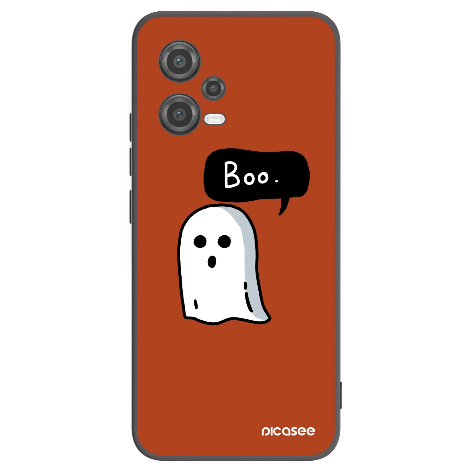 Picasee silikónový čierny obal pre Xiaomi Poco X5 - Boo
