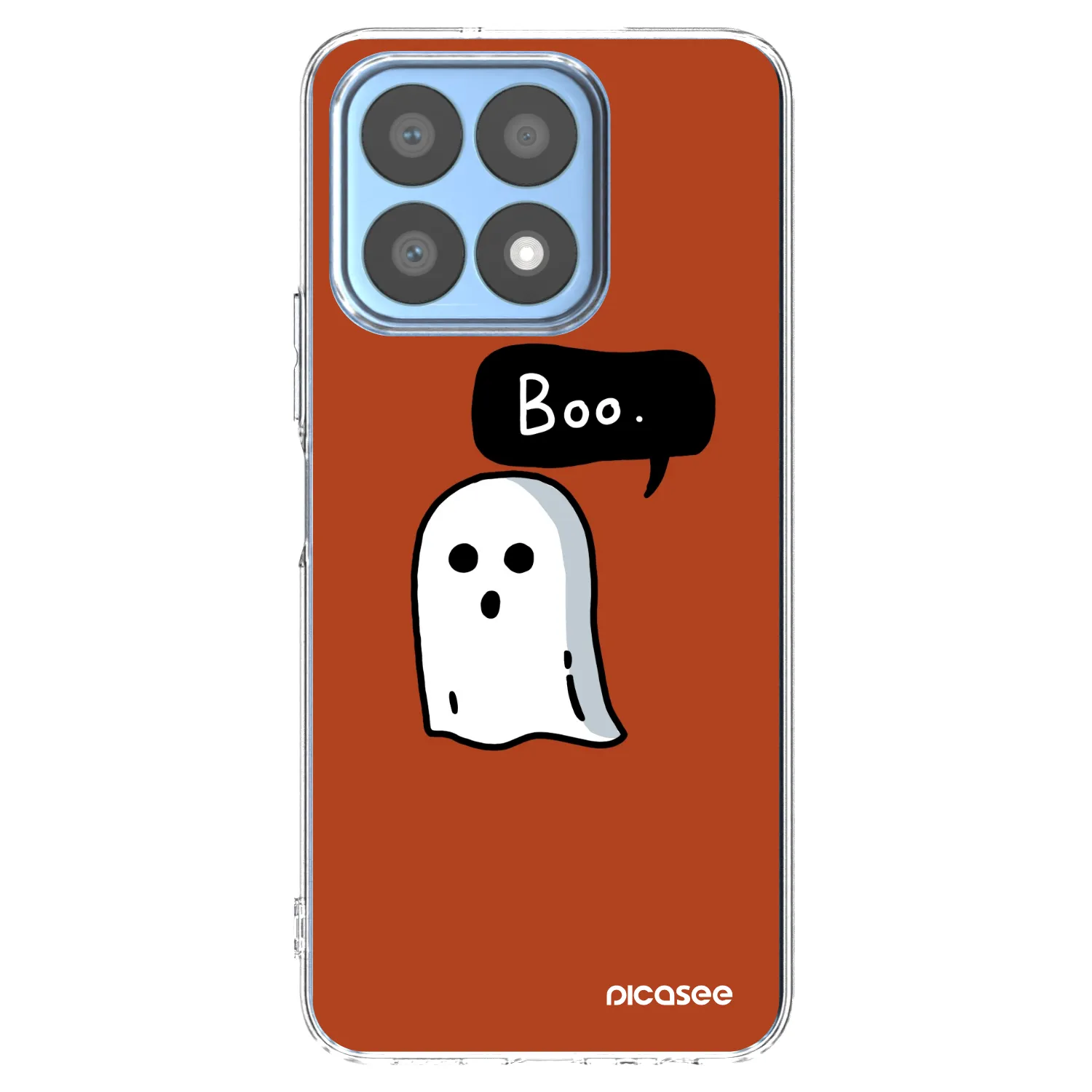 Picasee silikónový prehľadný obal pre Honor X8a - Boo