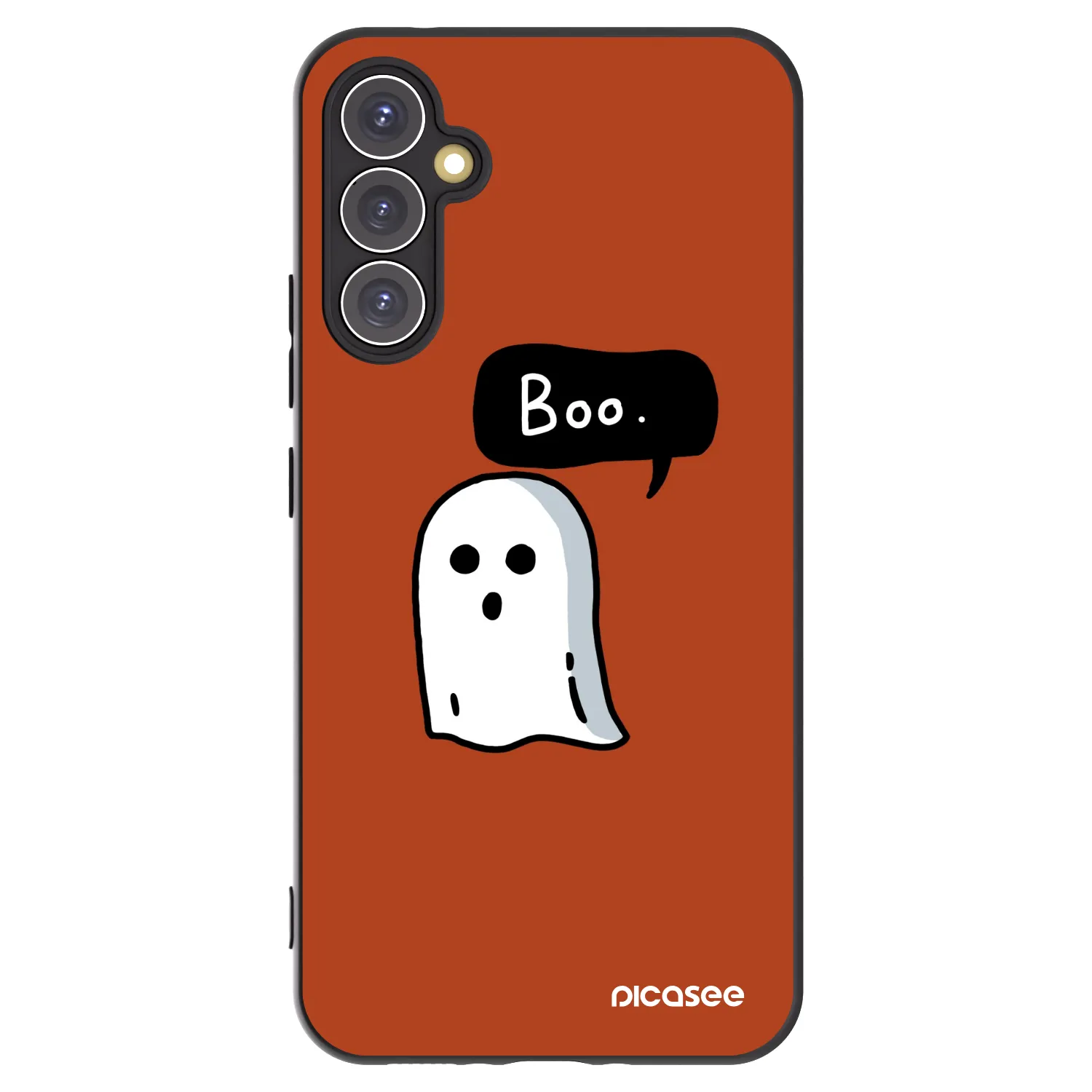 Picasee silikónový čierny obal pre Samsung Galaxy A34 5G A346B - Boo