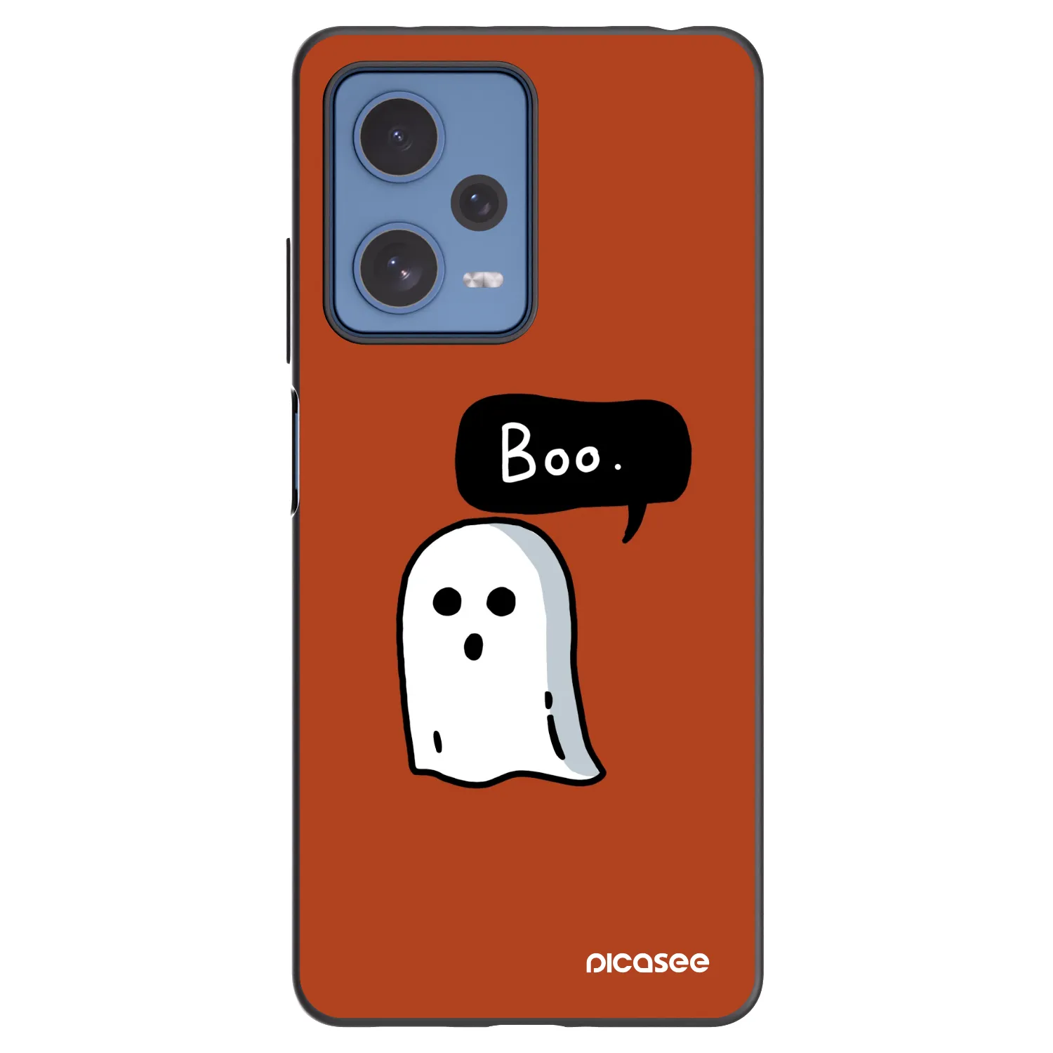 Picasee silikónový čierny obal pre Xiaomi Redmi Note 12 Pro 5G - Boo