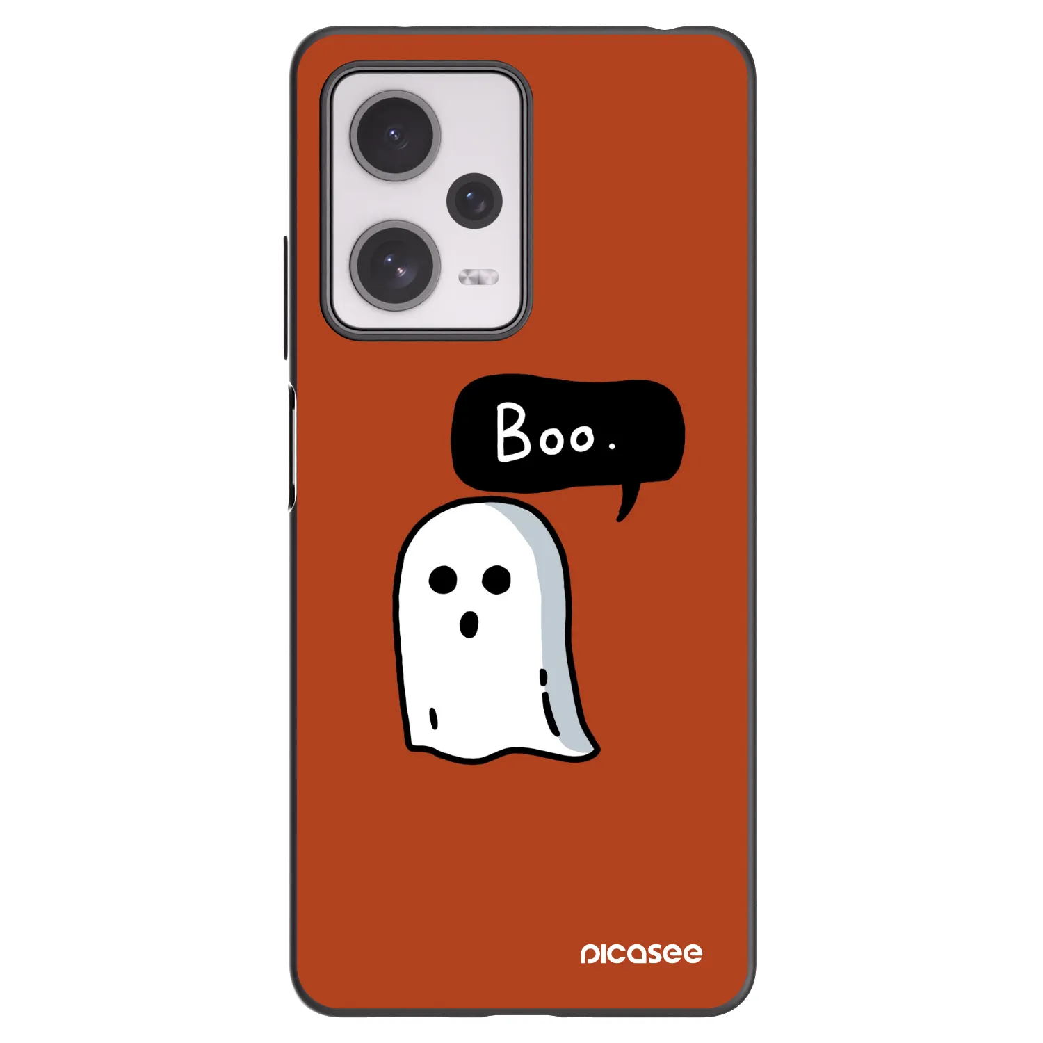 Picasee silikónový čierny obal pre Xiaomi Redmi Note 12 Pro+ 5G - Boo