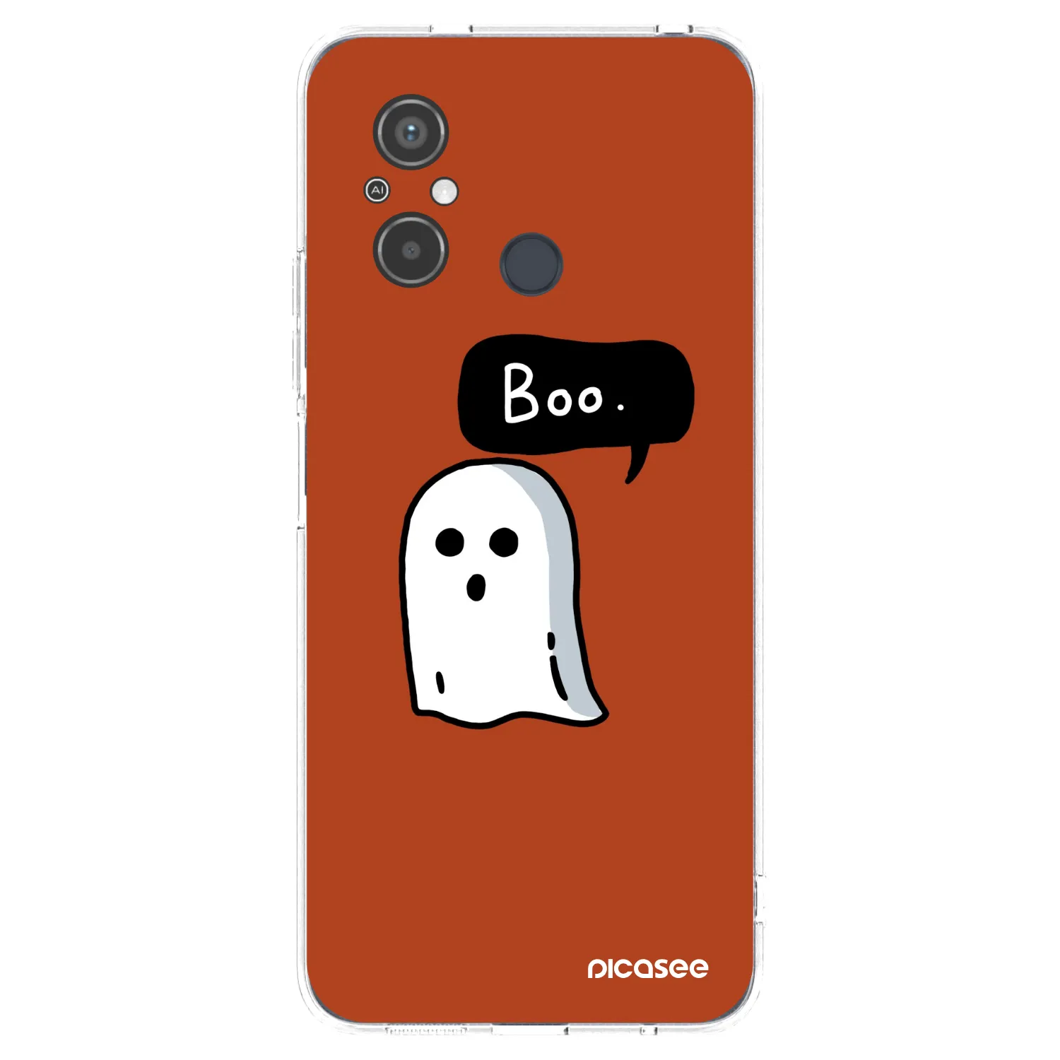 Picasee silikónový prehľadný obal pre Xiaomi Redmi 12C - Boo