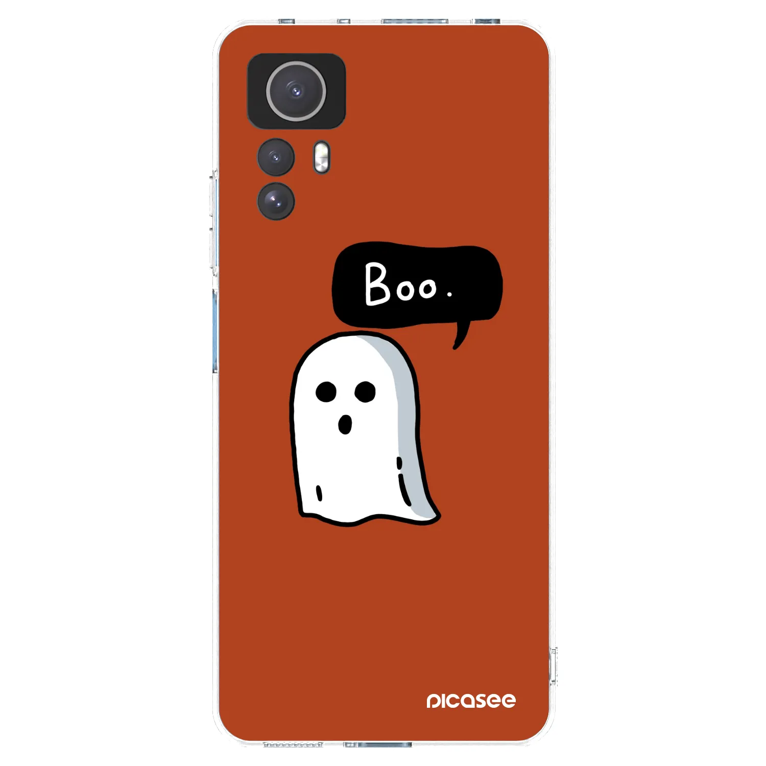 Picasee silikónový prehľadný obal pre Xiaomi Redmi Note 12S - Boo