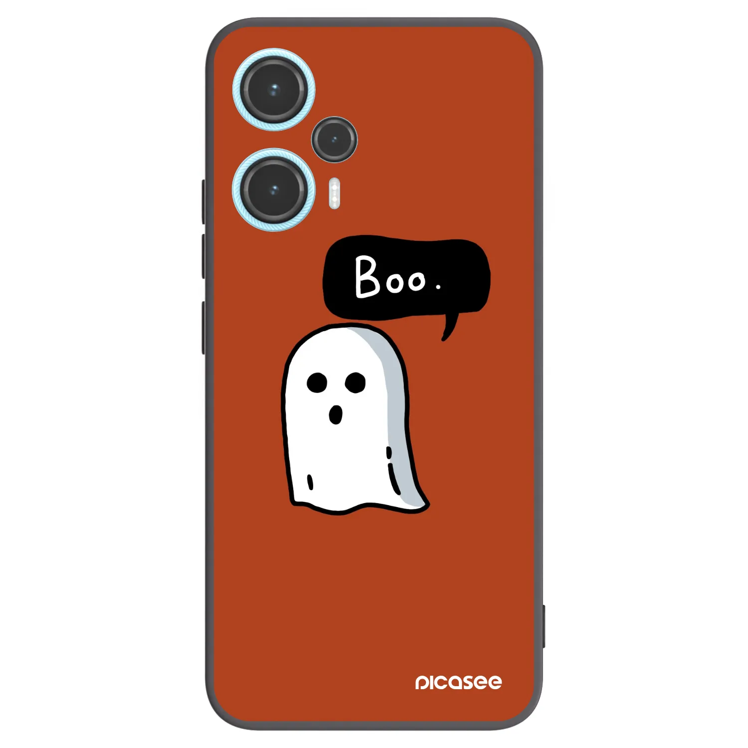 Picasee silikónový čierny obal pre Xiaomi Poco F5 - Boo
