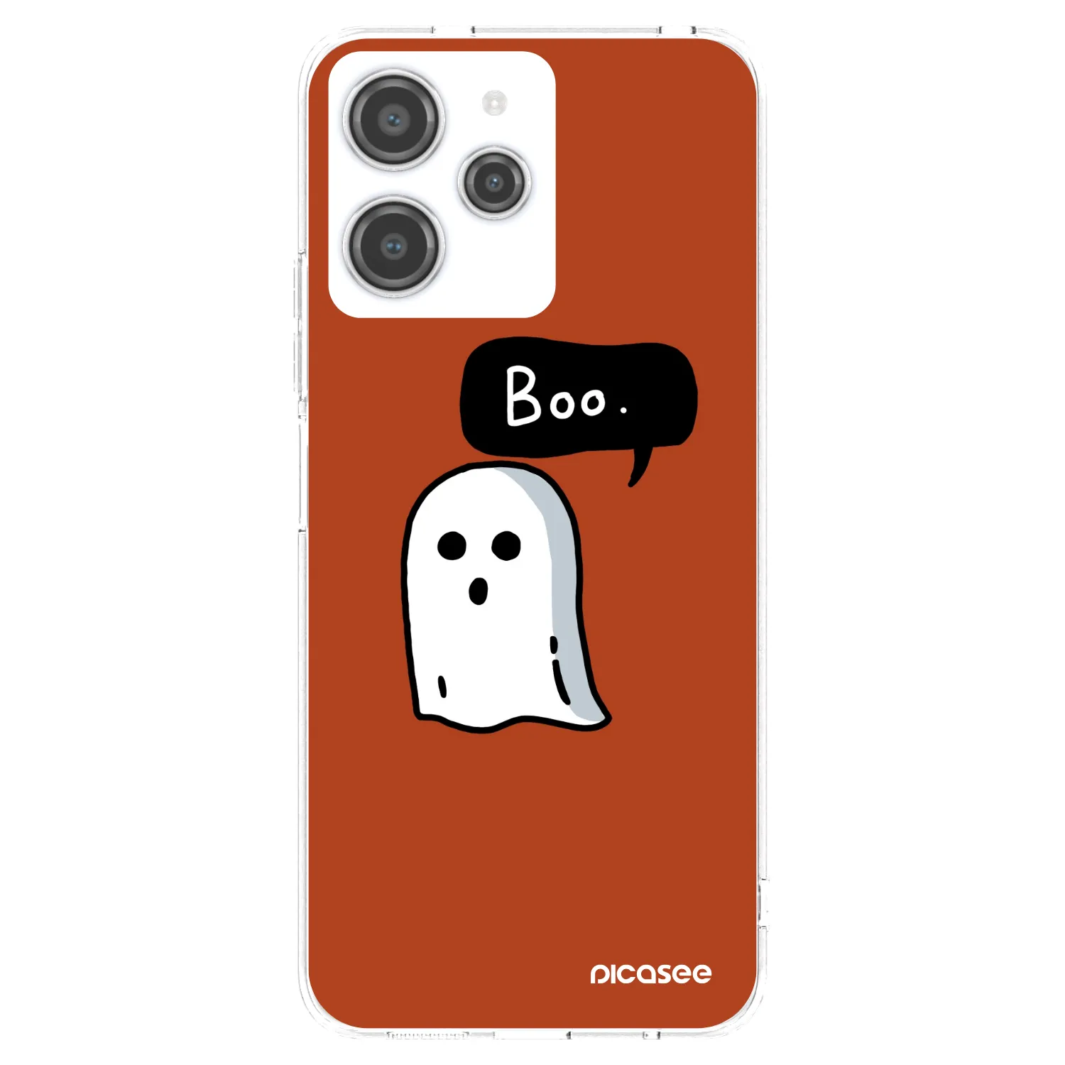 Picasee silikónový prehľadný obal pre Xiaomi Redmi 12 4G - Boo