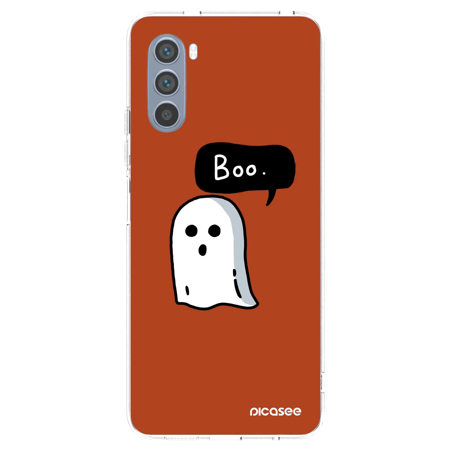 Picasee silikónový prehľadný obal pre Motorola Moto G62 - Boo