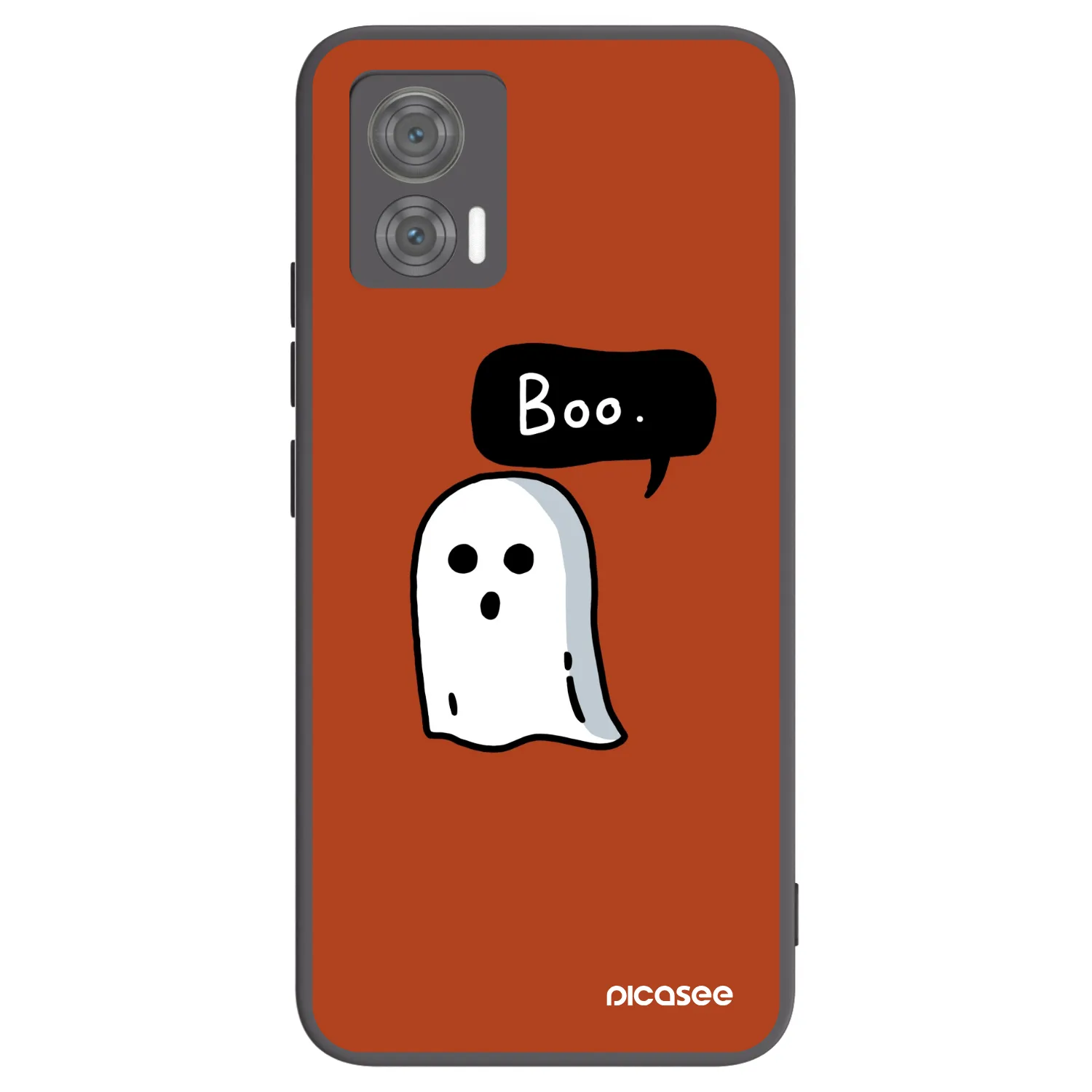 Picasee silikónový čierny obal pre Motorola Edge 30 Neo - Boo