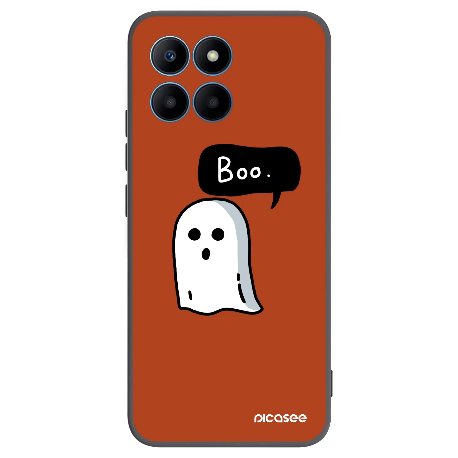 Picasee silikónový čierny obal pre Honor 70 Lite - Boo