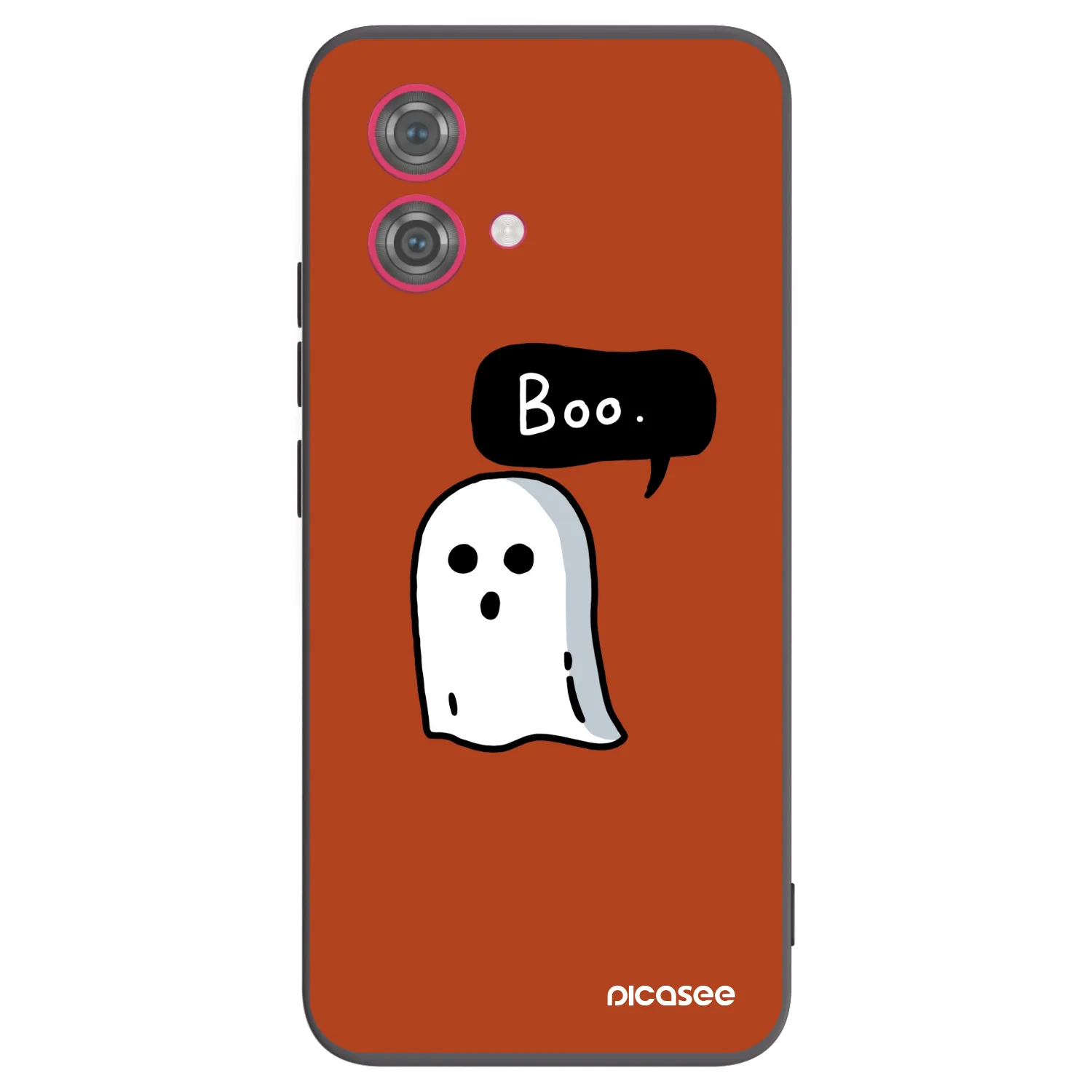 Picasee silikónový čierny obal pre Motorola Moto G84 5G - Boo