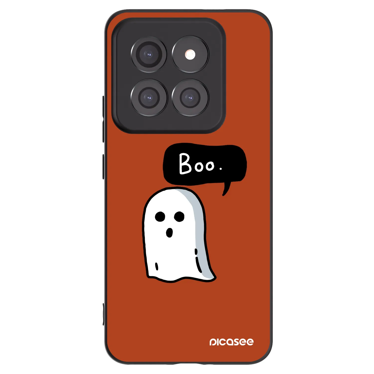 Picasee silikónový čierny obal pre Xiaomi 14 Pro - Boo
