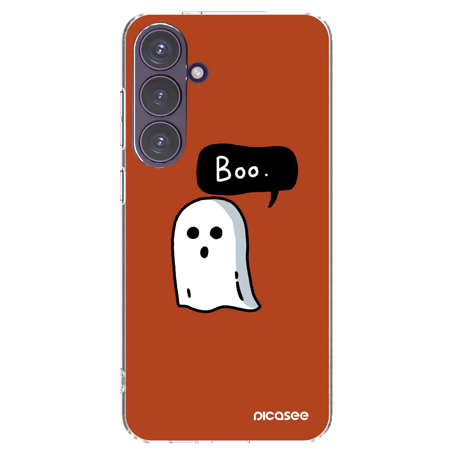 Picasee silikónový prehľadný obal pre Samsung Galaxy S24+ S926B 5G - Boo