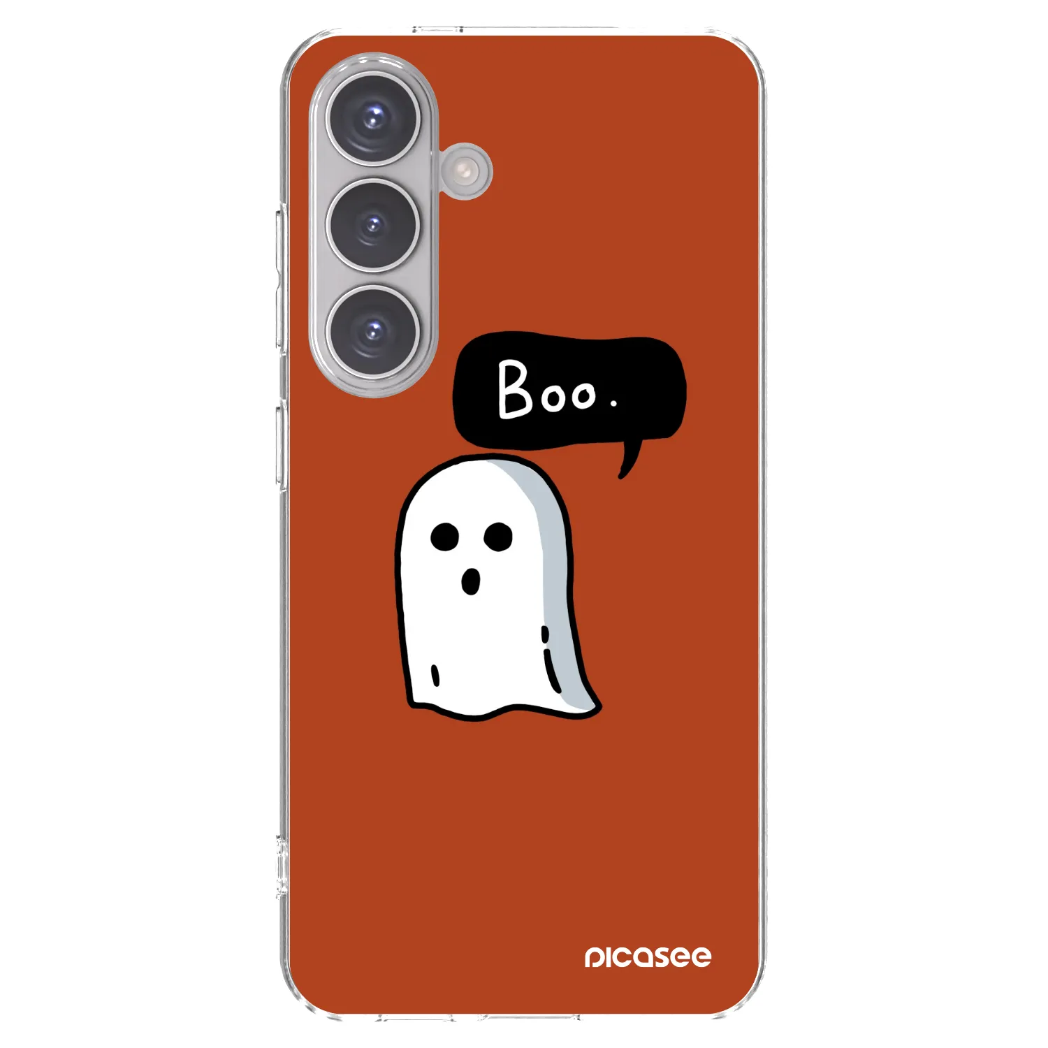 Picasee silikónový prehľadný obal pre Samsung Galaxy S24 S921B 5G - Boo