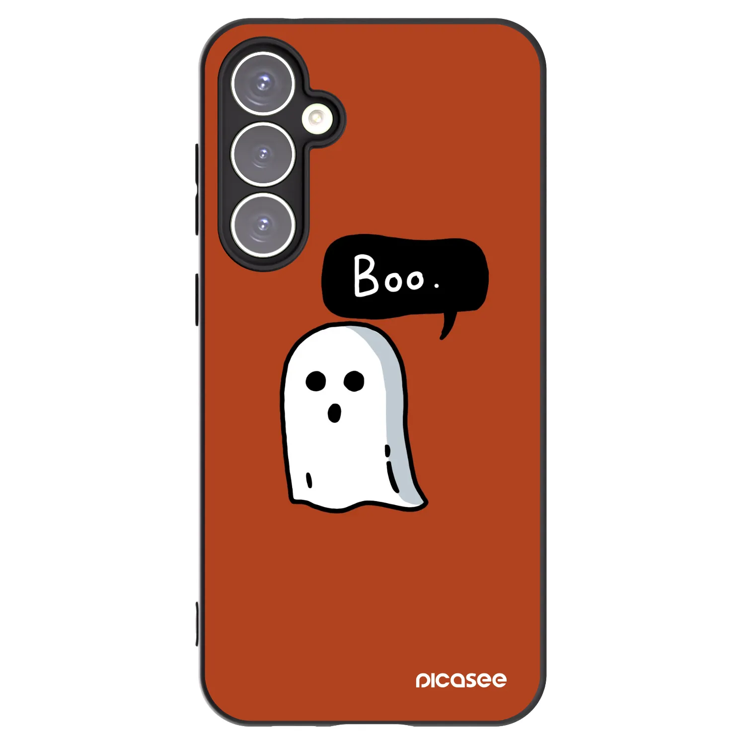 Picasee silikónový čierny obal pre Samsung Galaxy S23 FE S711B - Boo