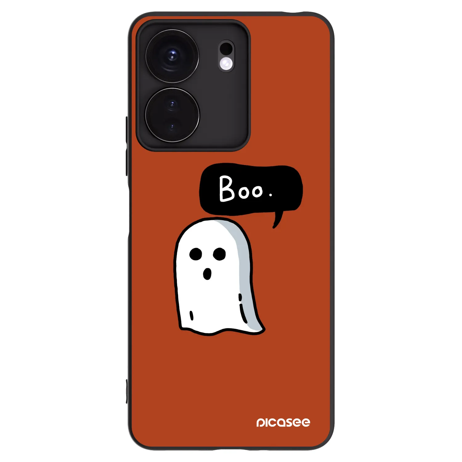 Picasee silikónový čierny obal pre Xiaomi Redmi 13C 4G - Boo