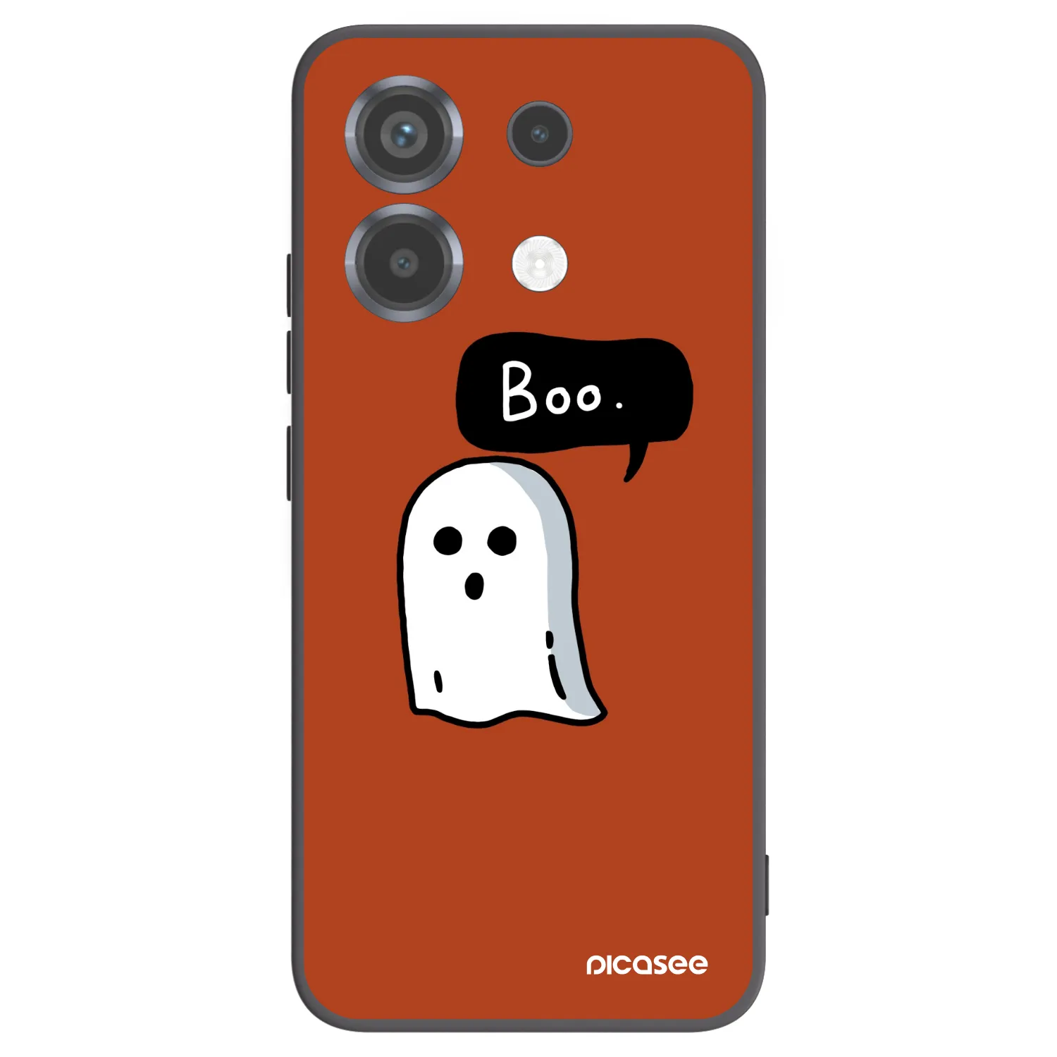 Picasee silikónový čierny obal pre Xiaomi Poco X6 - Boo
